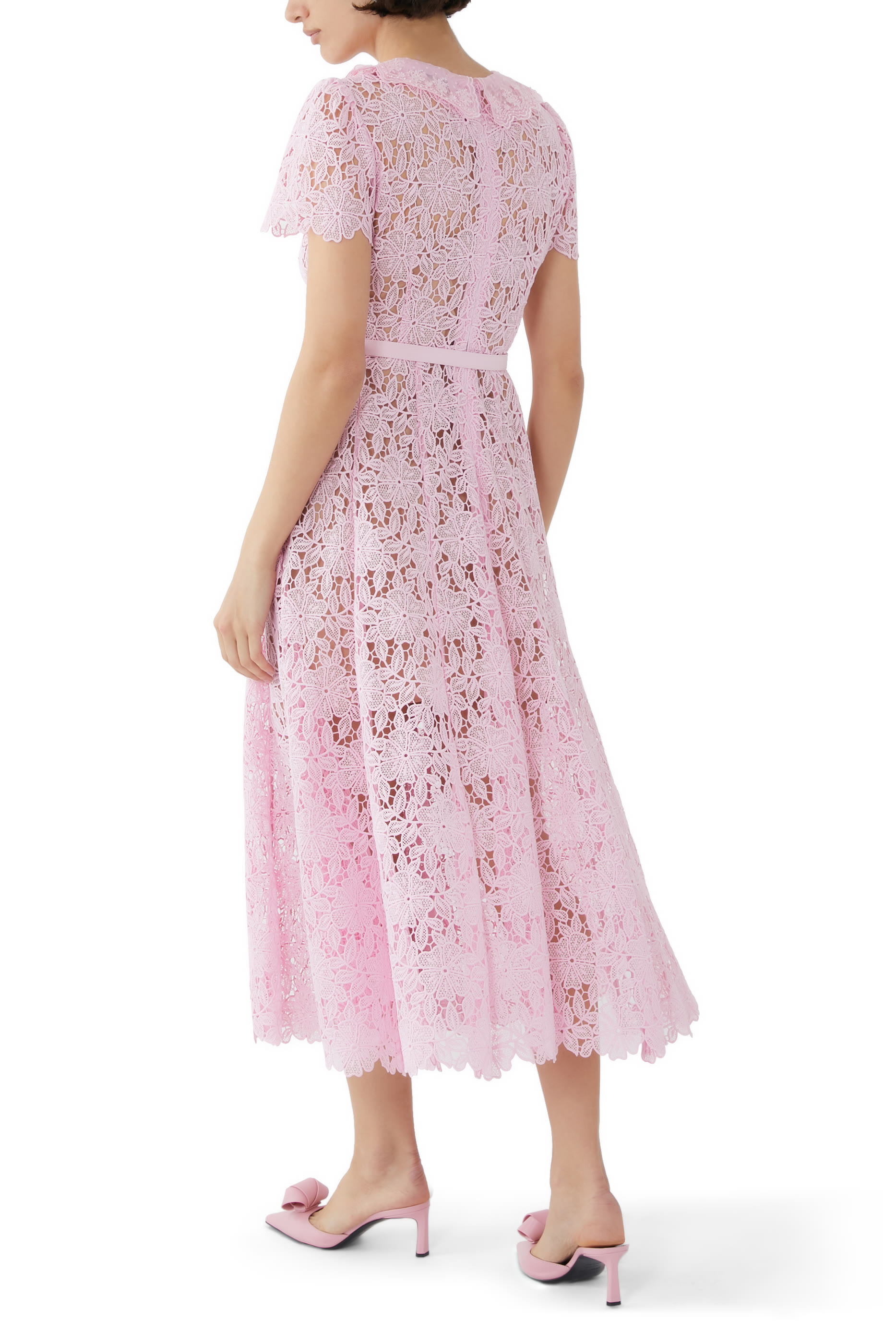 فستان جوبير متوسط الطول دانتيل