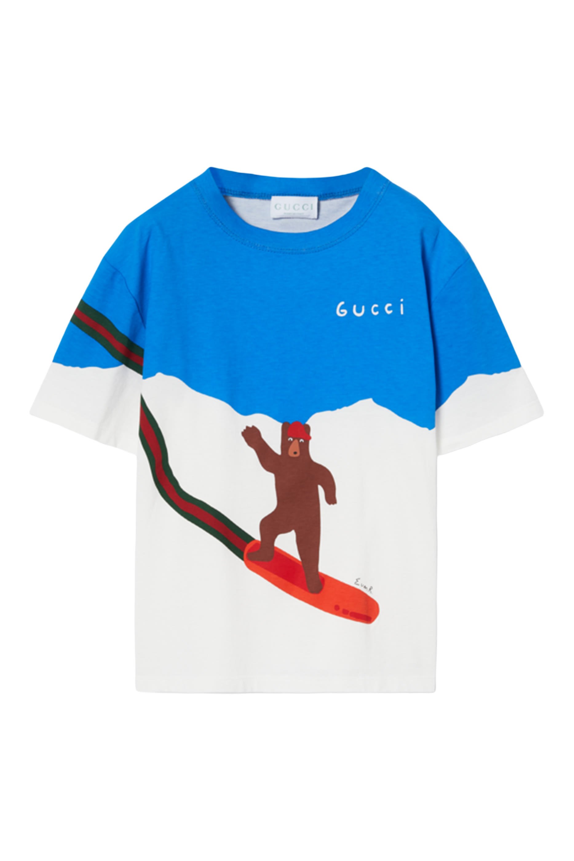 تيشيرت قطن بوبلين للأطفال