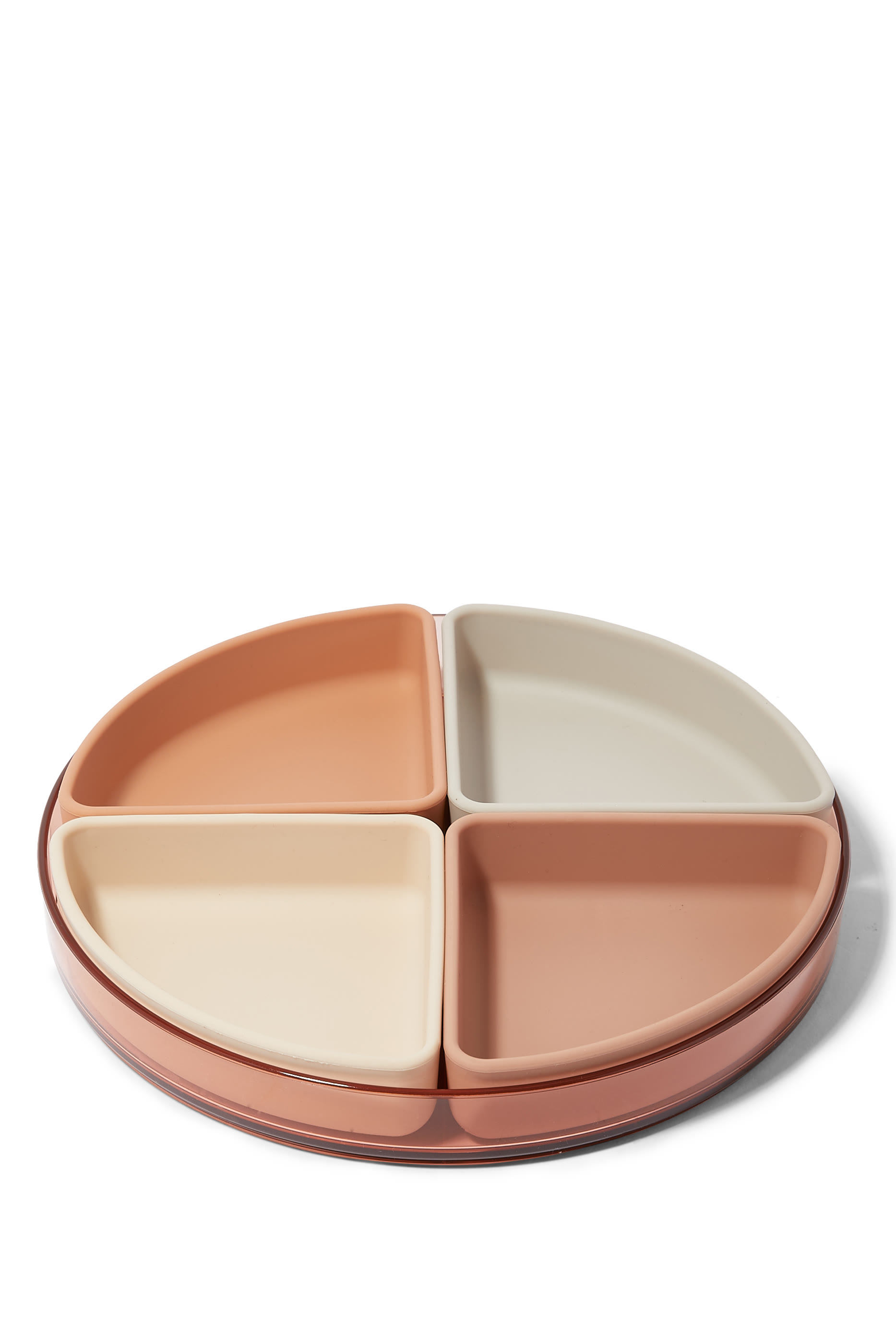 طبق مقسم للأطقال