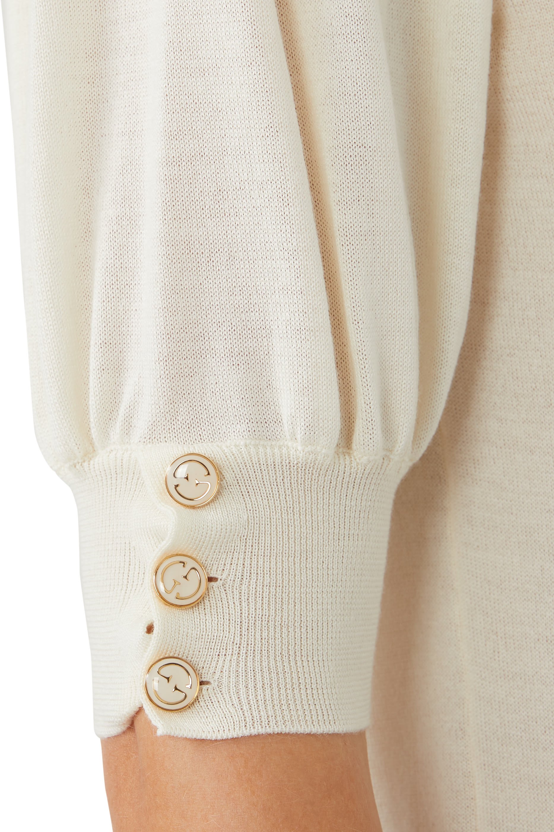 بلوزة نسيج صوف رفيع جدا