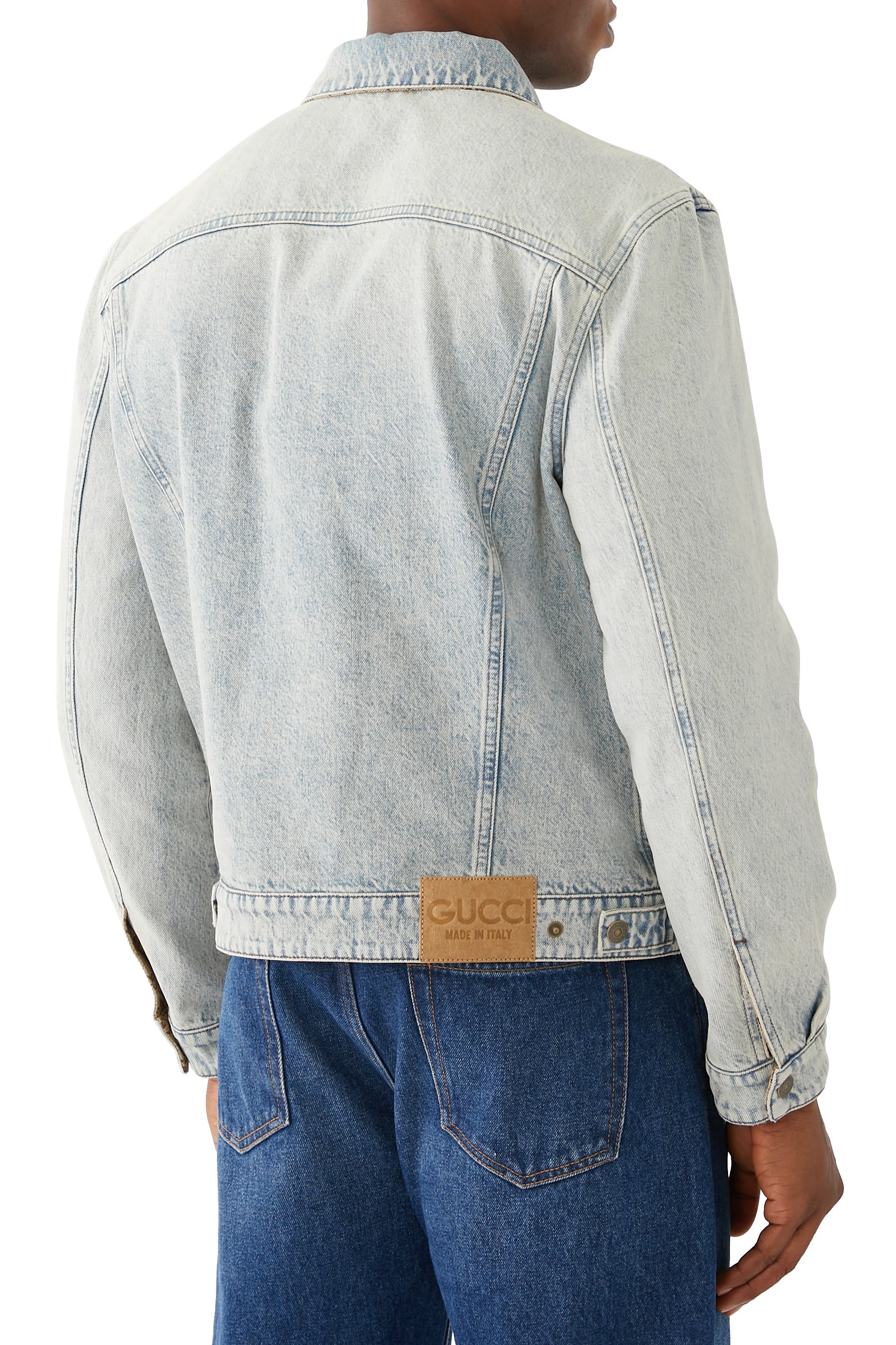 جاكيت دنيم بتصميم وجهين