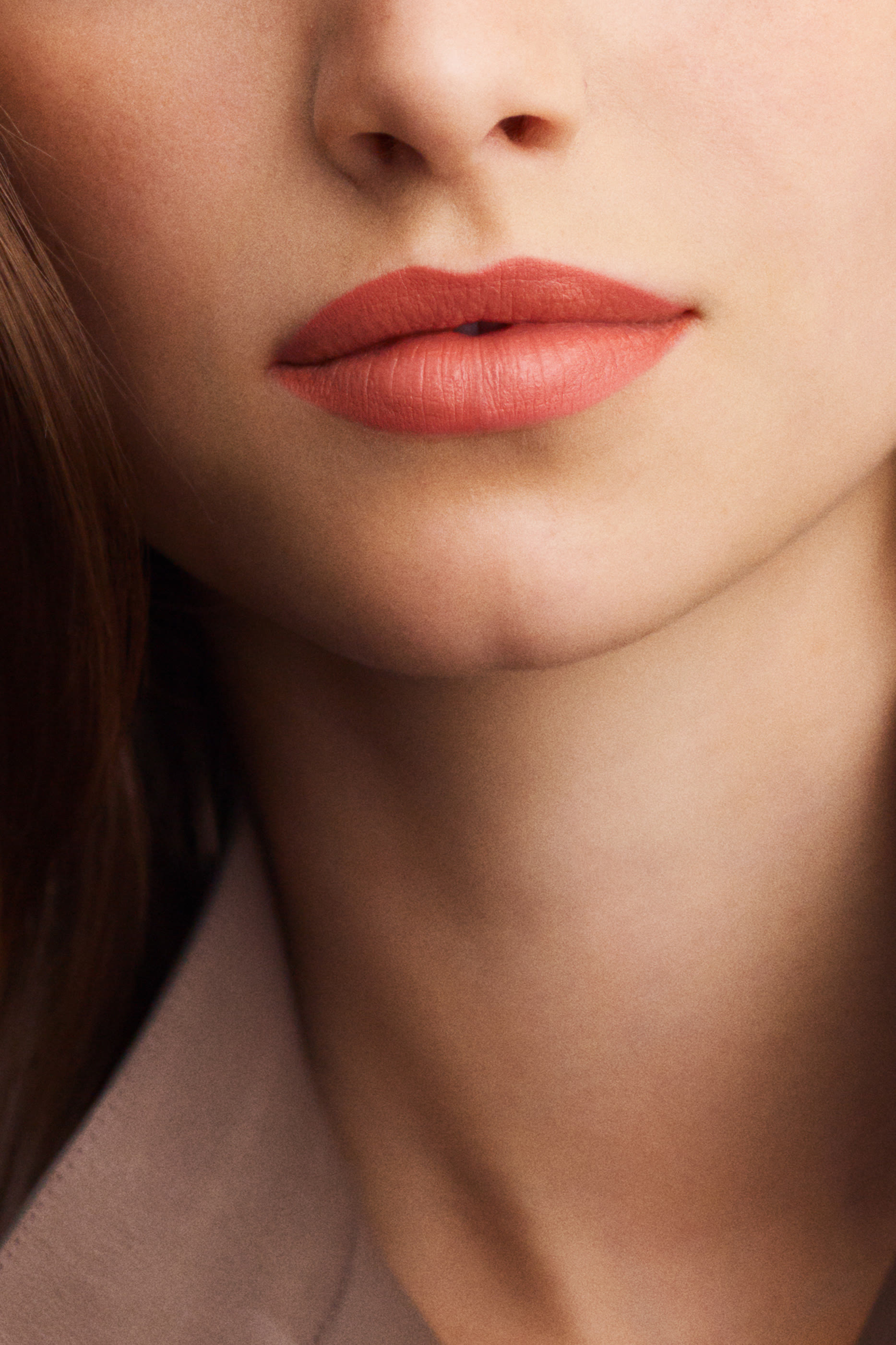 مجموعة أحمر الشفاه Rouge Hermès, عبوة لإعادة ملء أحمر الشفاه بتركيبة ساتانية