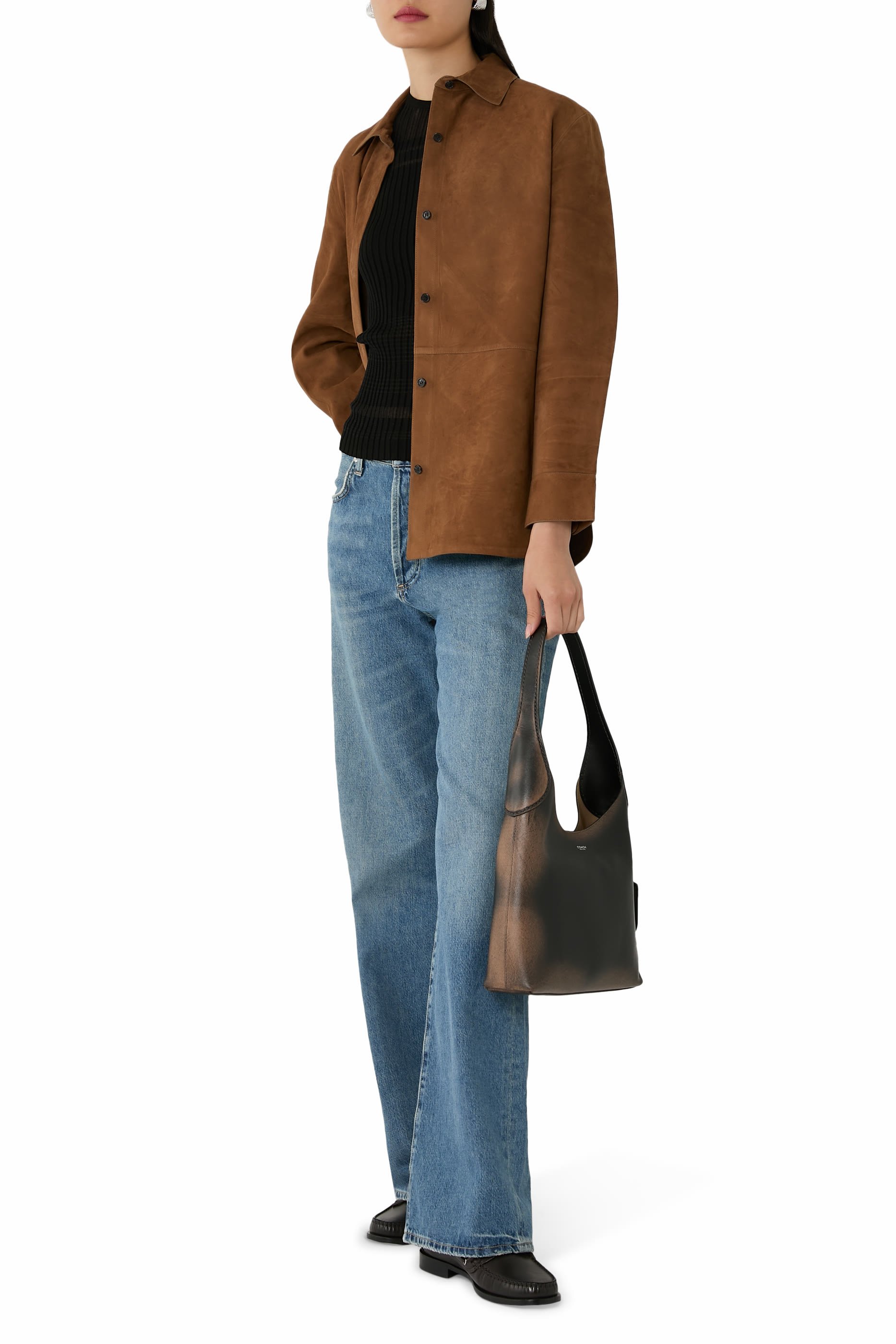 تيشيرت مخطط شفاف