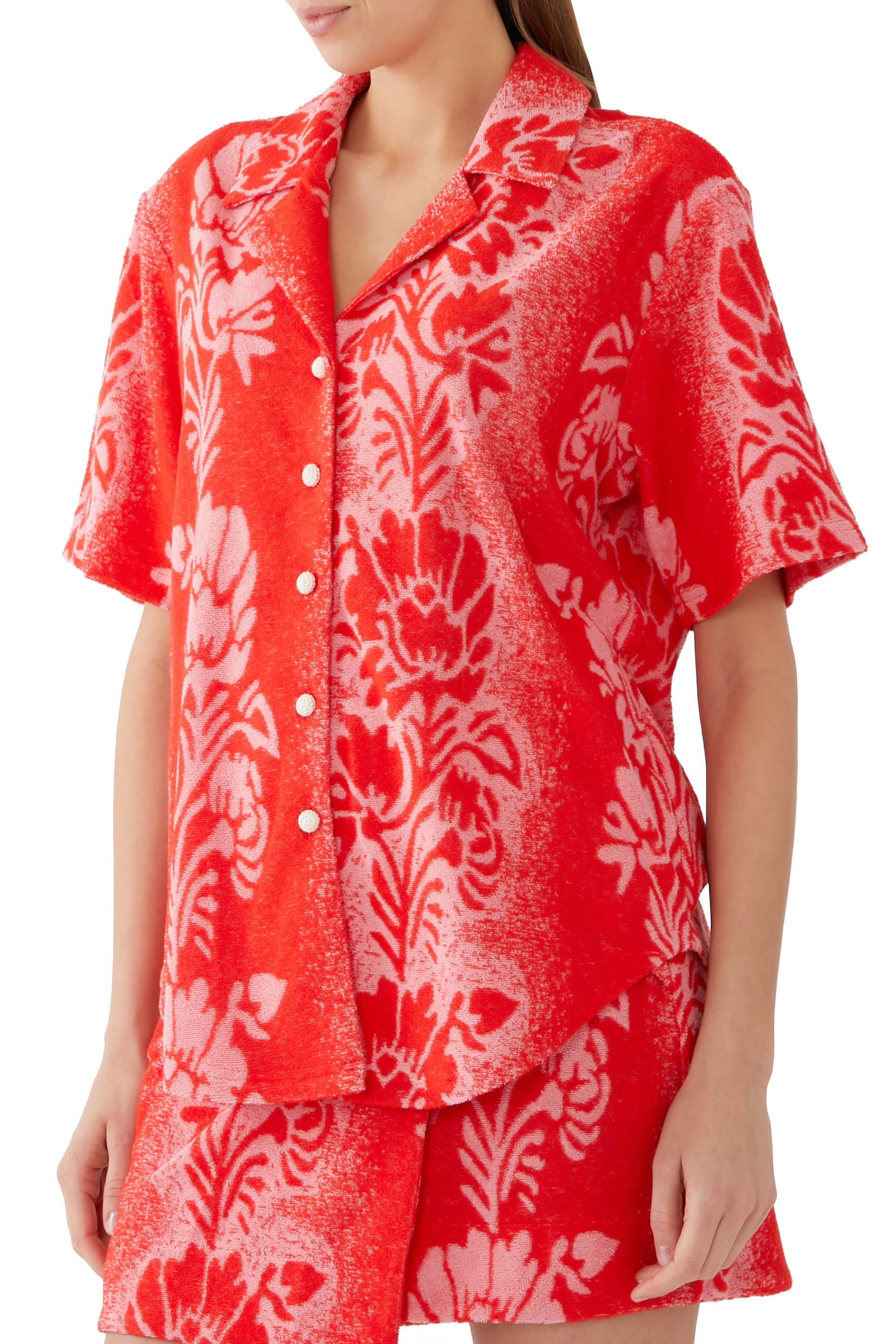 قميص مارثا بأكمام قصيرة