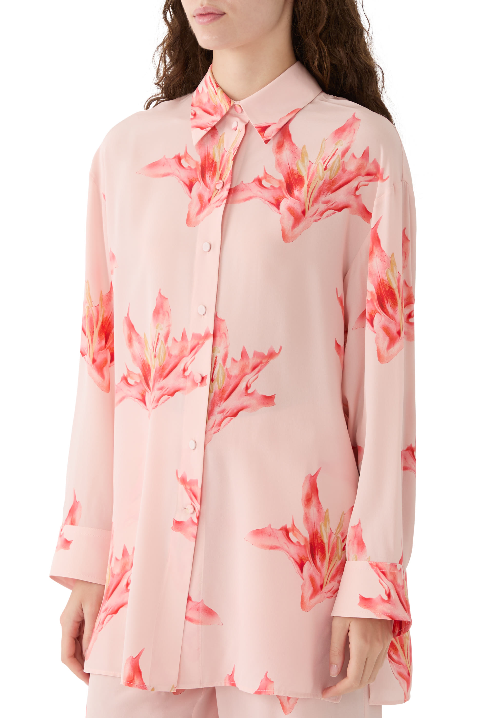 قميص فليم ليلي بأكمام طويلة