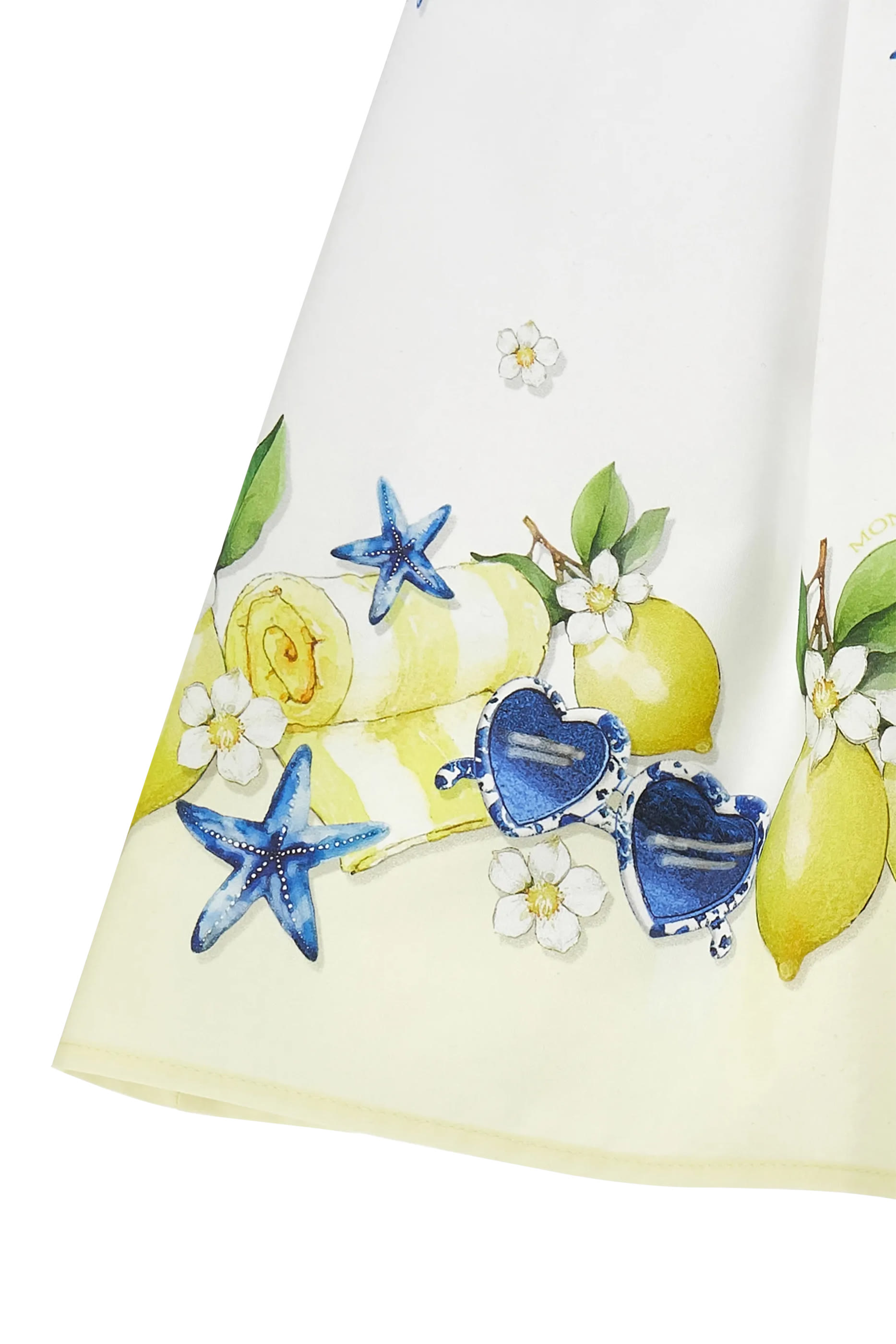 فستان مزين بعبارة هوليداي مود للأطفال