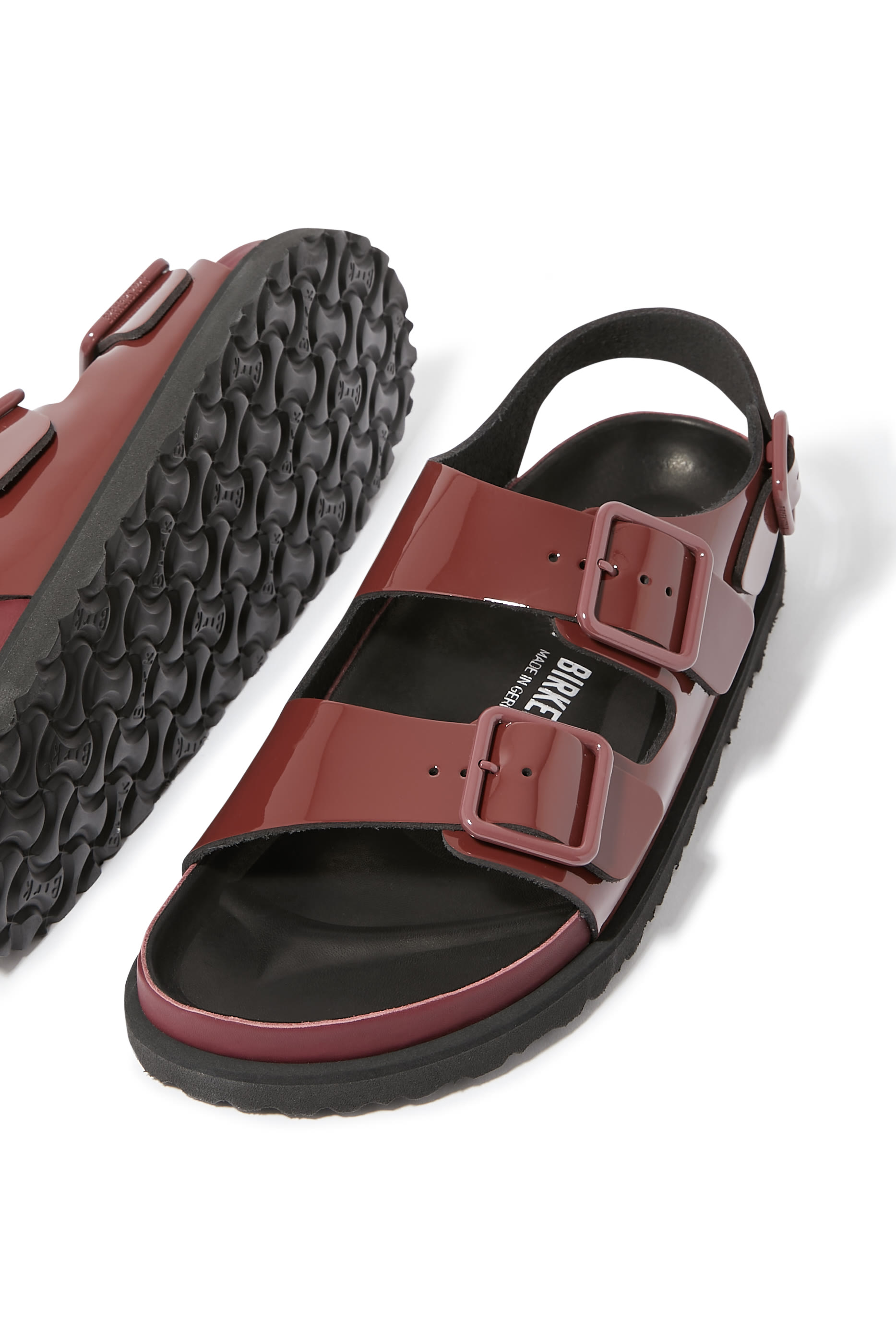 صندل ميلانو جلد لامع