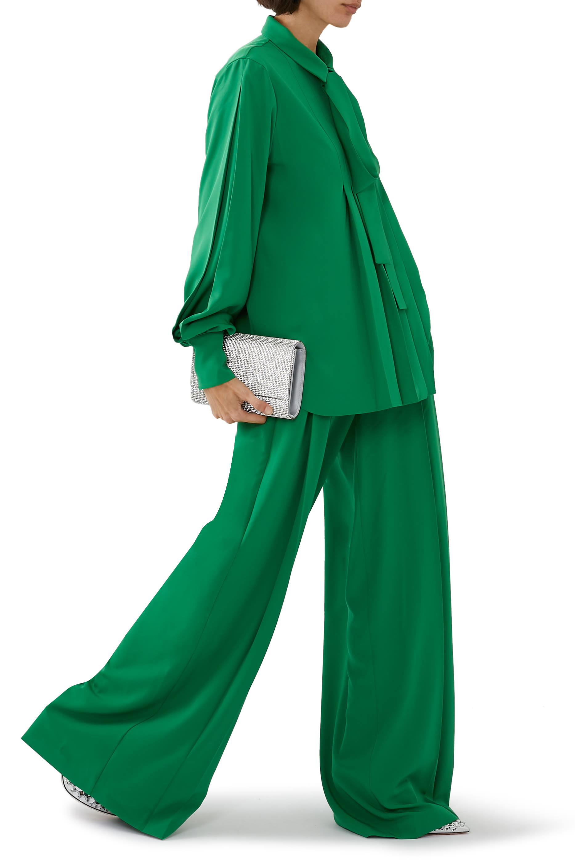 بنطال كريب خفيف الوزن