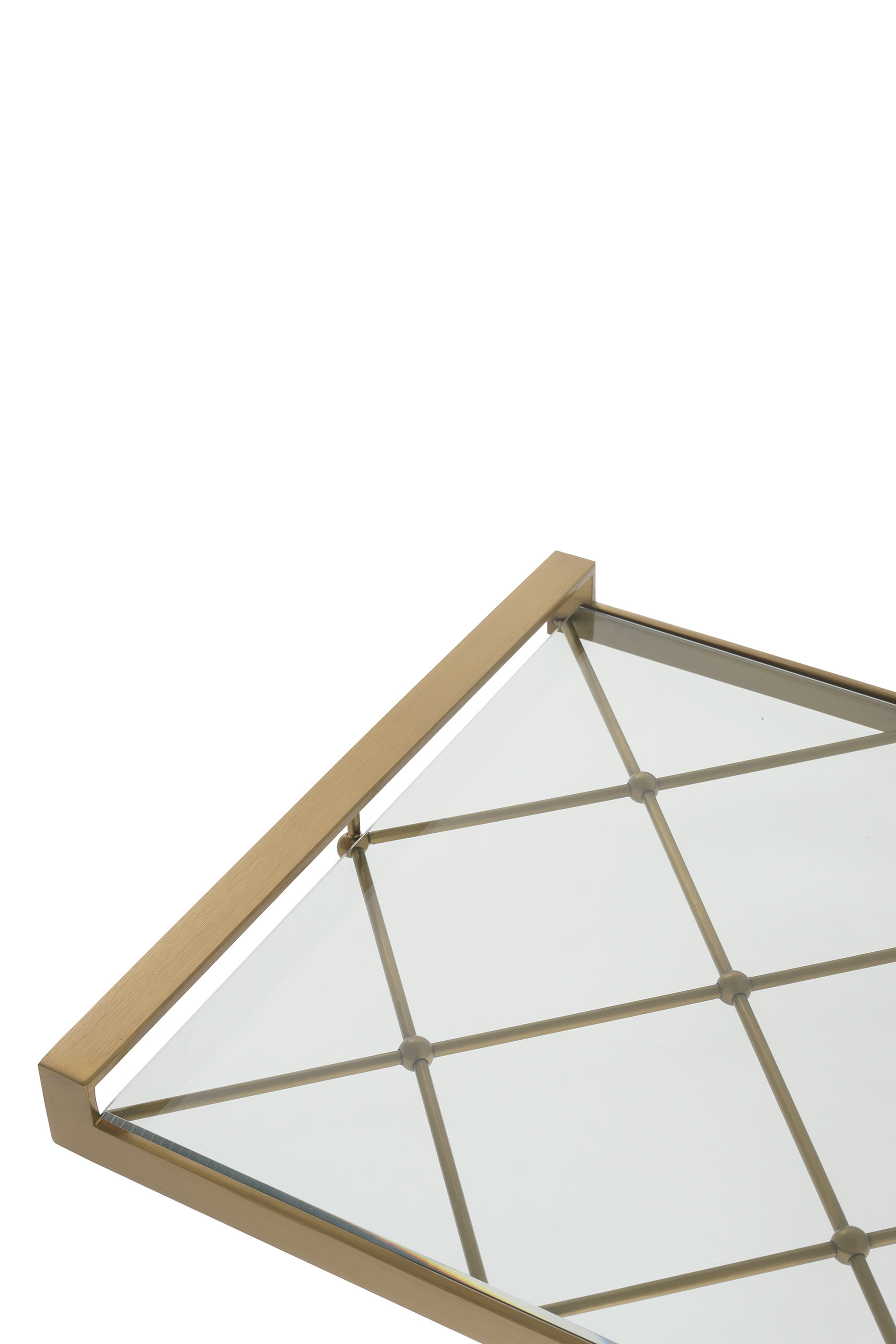 صينية غوا نحاس مصقول