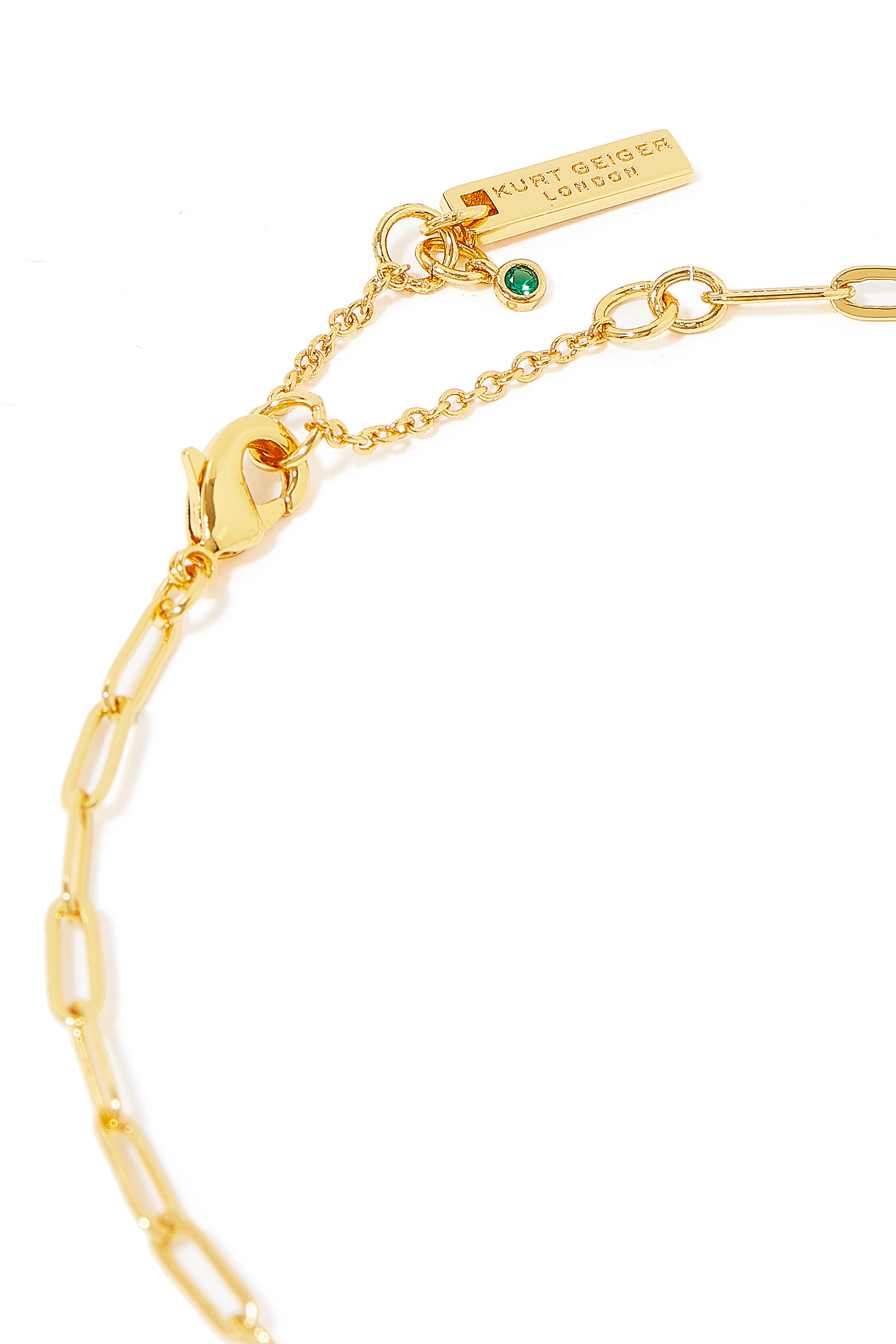 قلادة هالة بتصميم قلب مرصع بالماس معدن