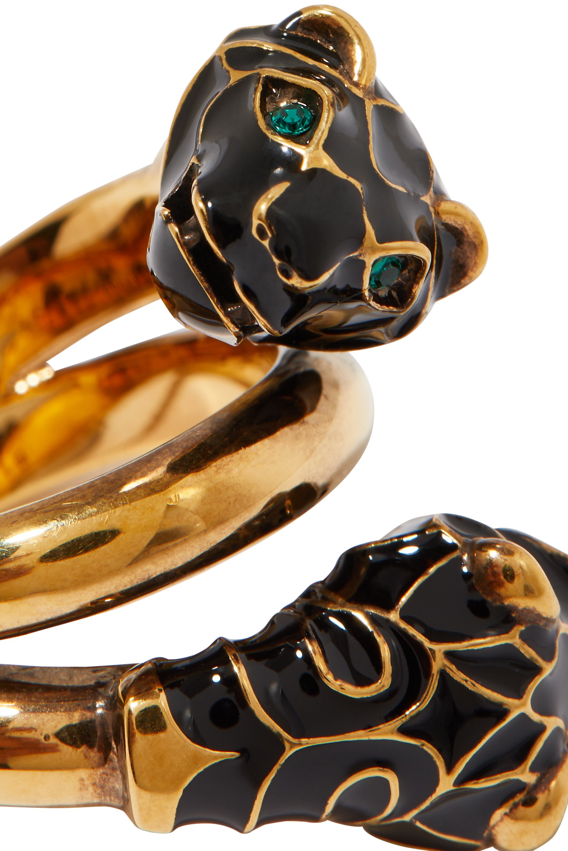 خاتم بتصميم رأس نمر