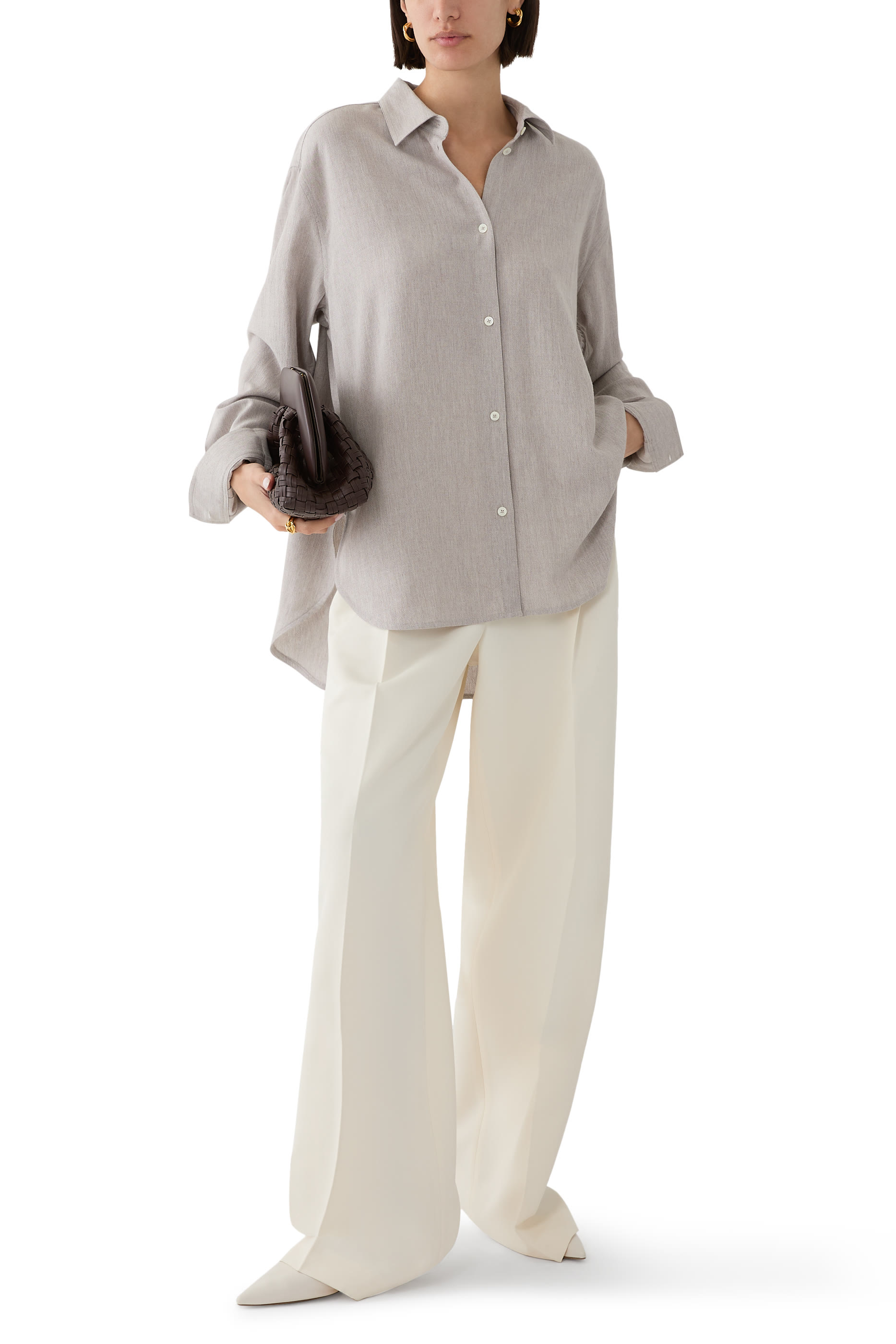 قميص مزيج فيسكوز انسيابي