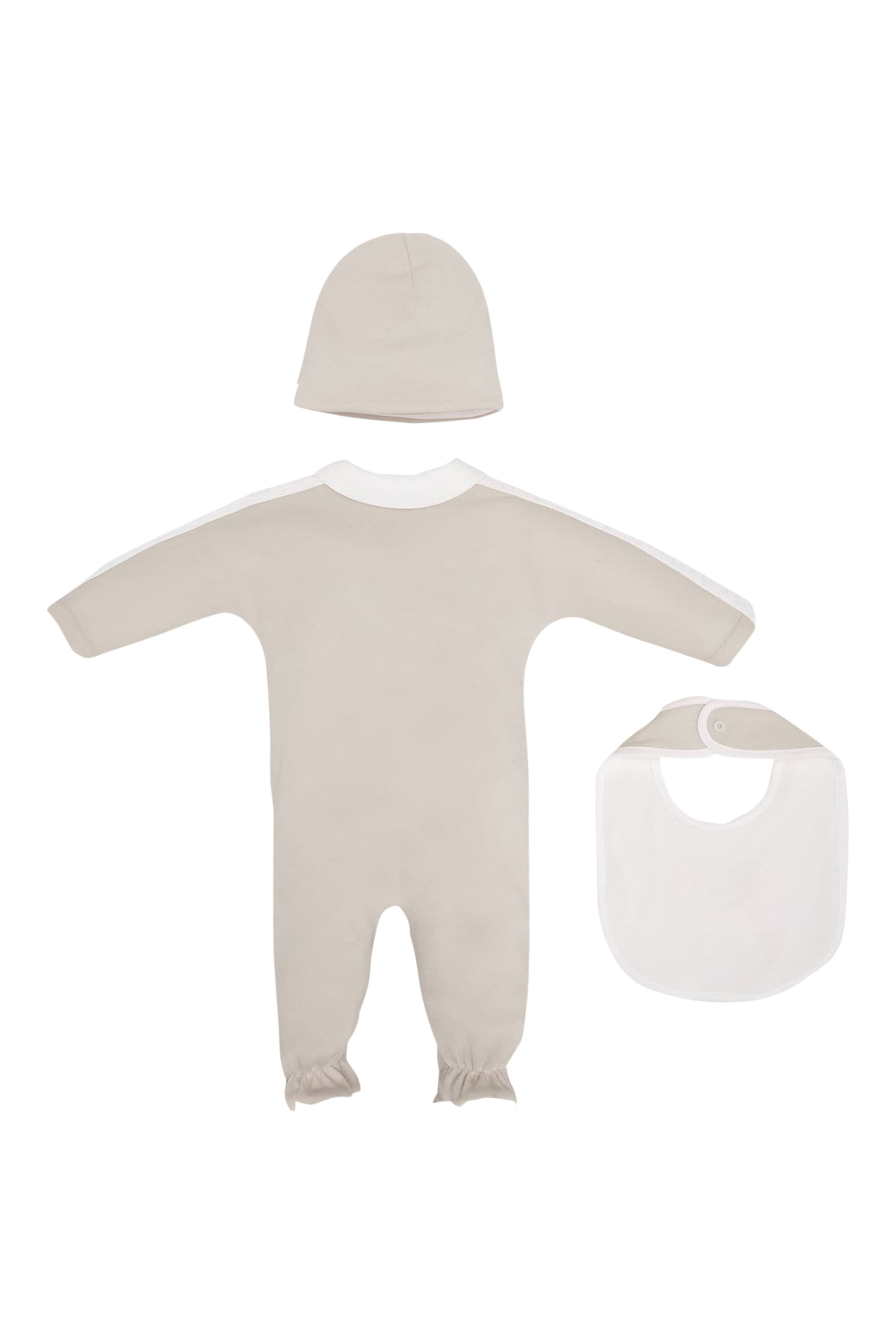 طقم لباس قطعة واحدة جرسيه لرضع