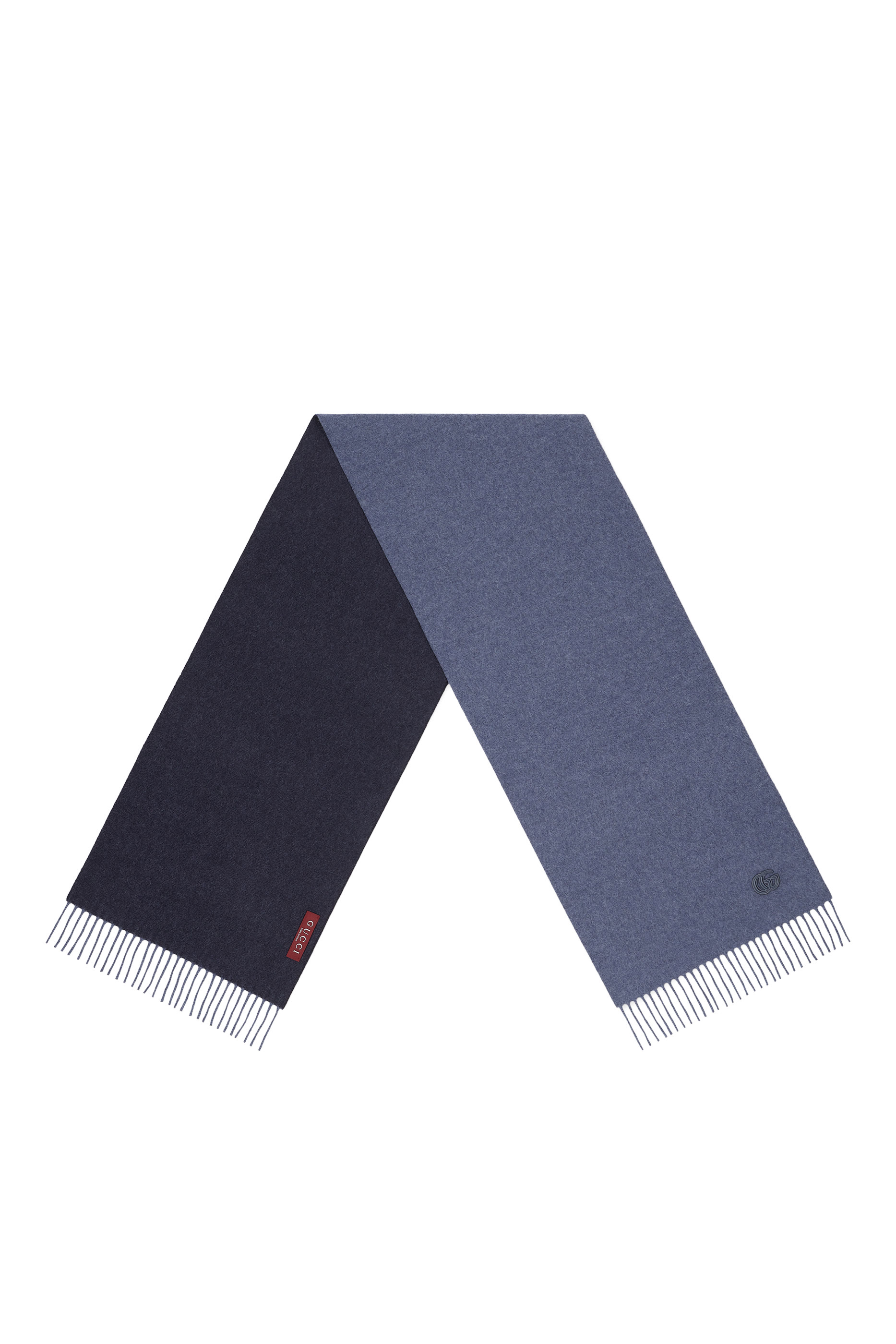 Cashmere Scarf With Patch