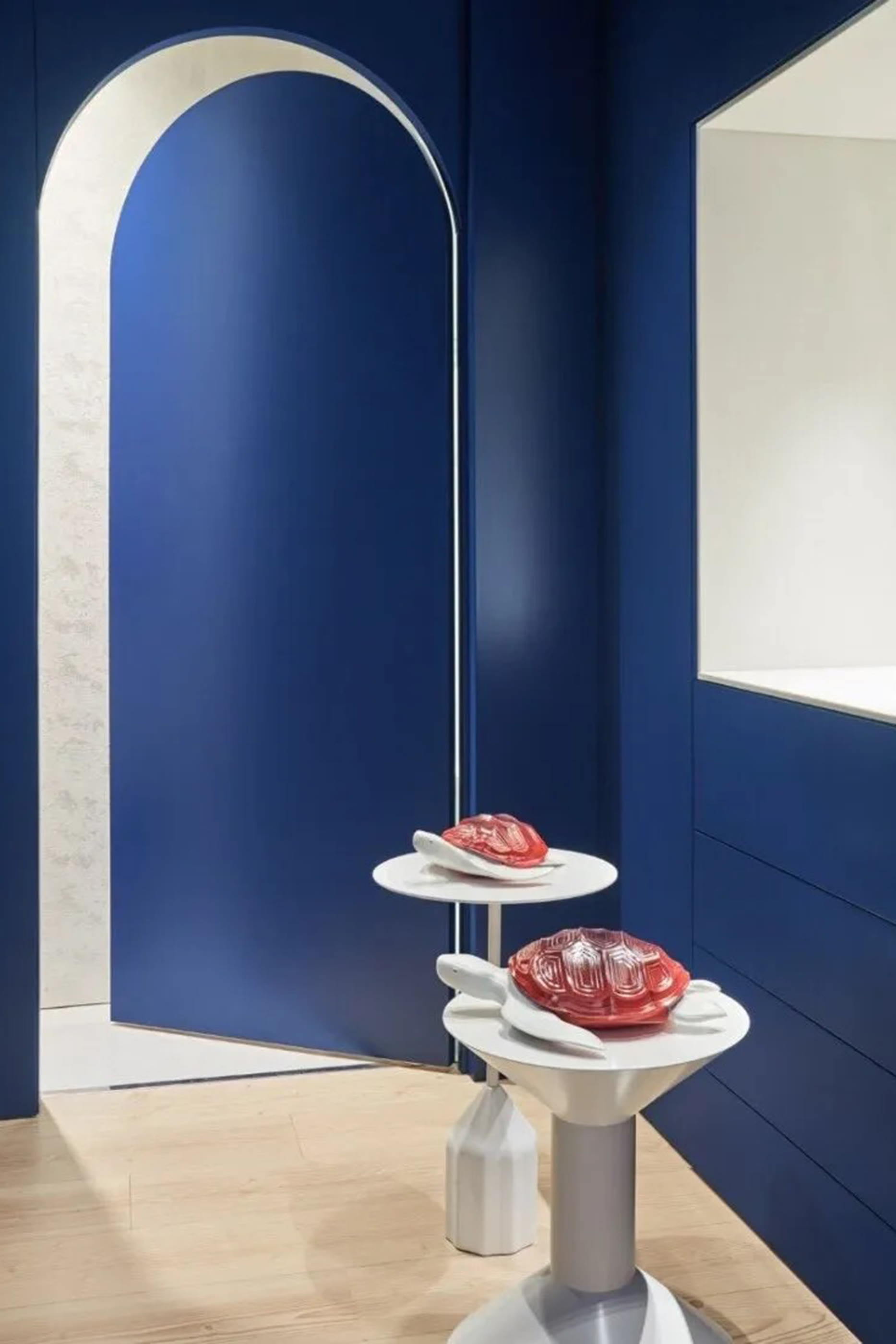 قطعة ديكور تمثال سلحفاة صغيرة