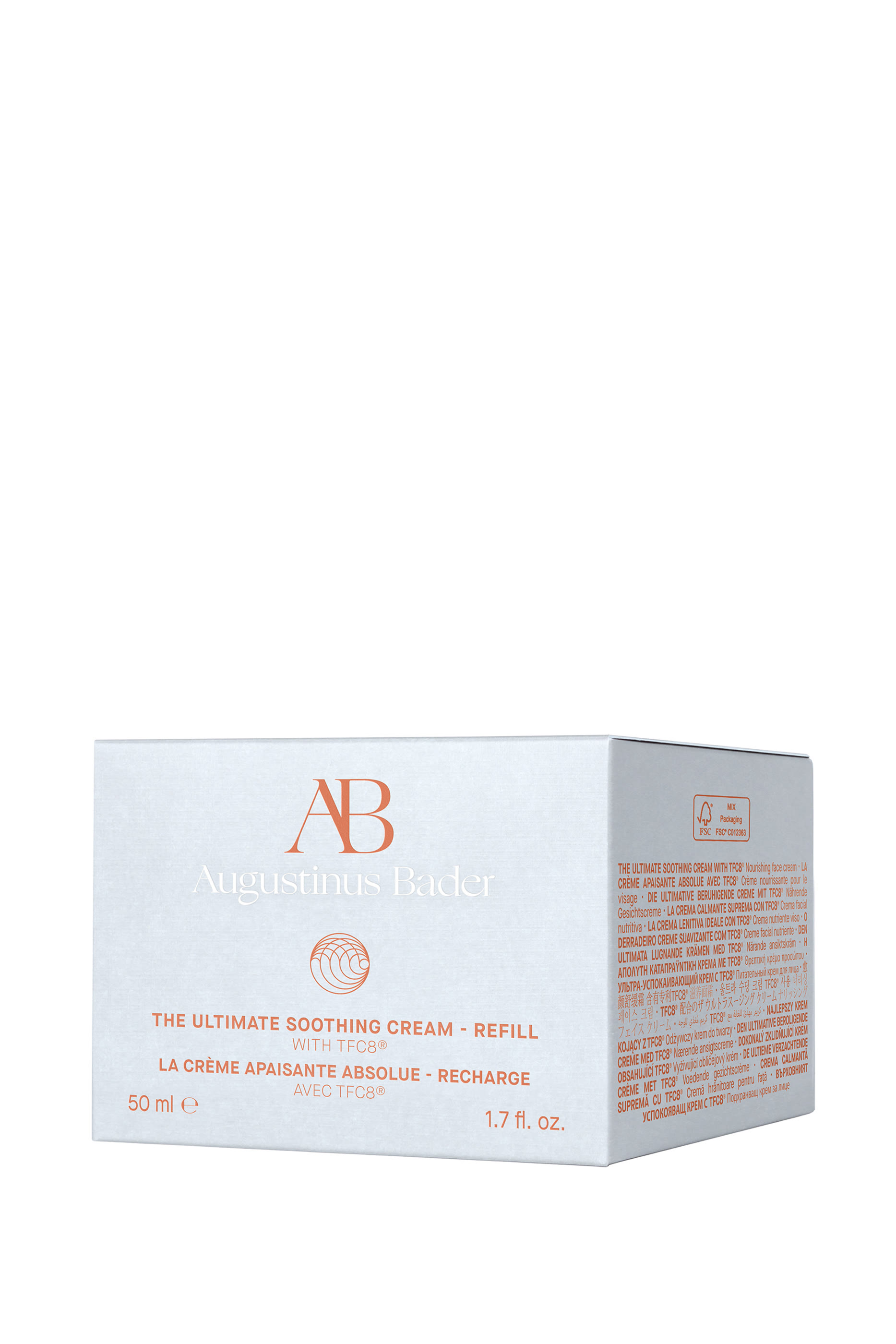 عبوة إعادة ملئ كريم مهدئ للبشرة