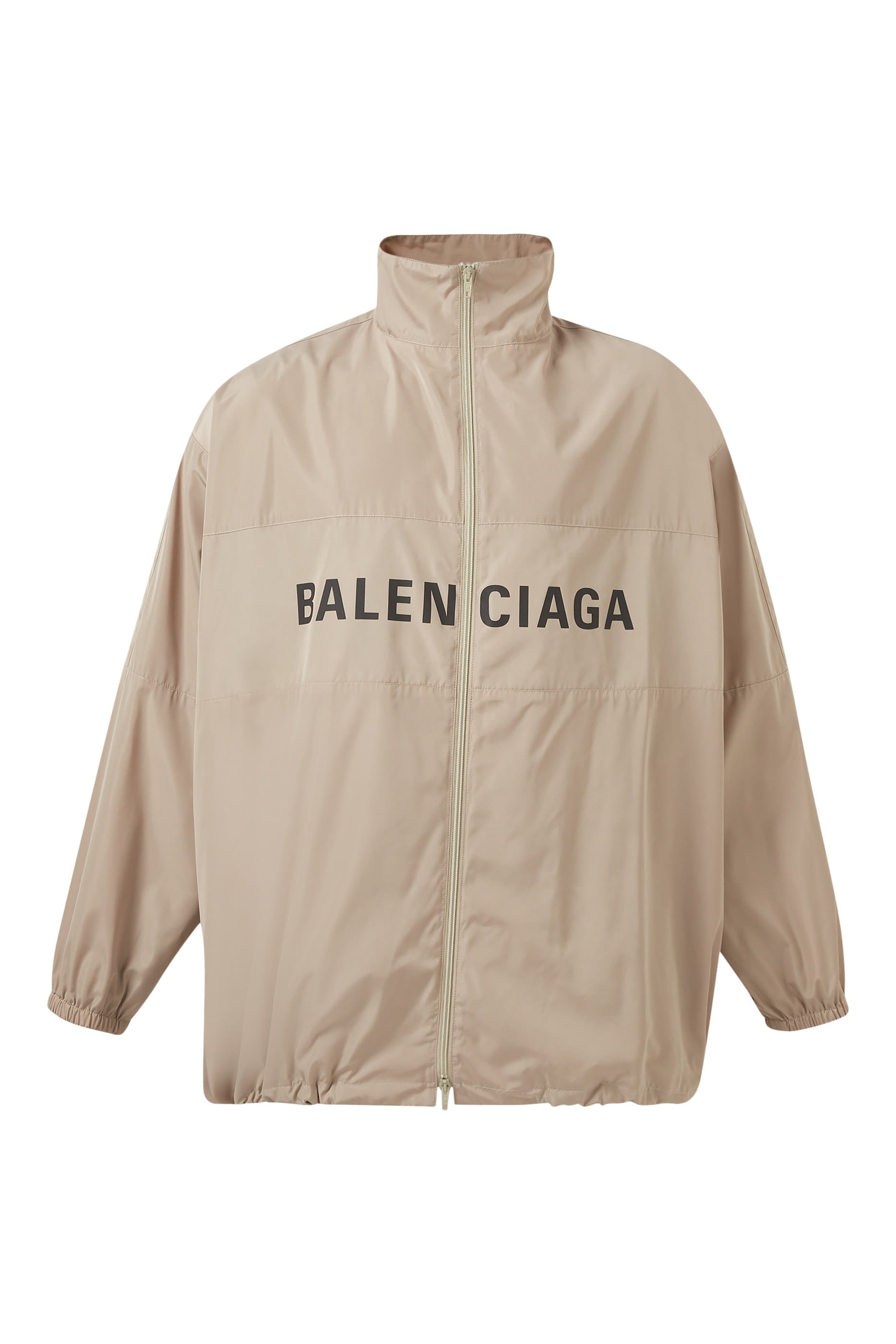 جاكيت بسحاب وطبعة شعار الماركة