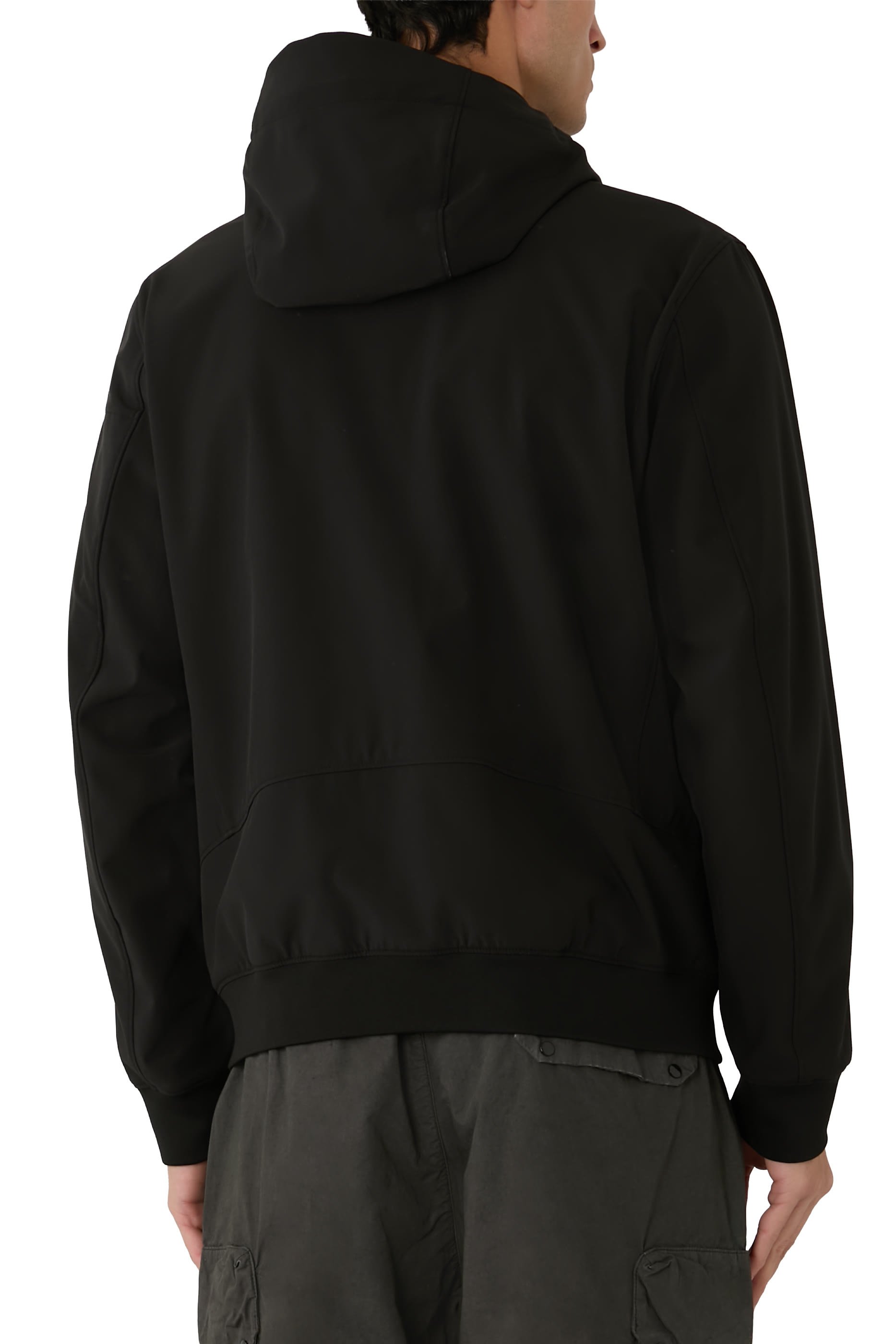 جاكيت سي بي بغطاء رأس قماش شيل آر