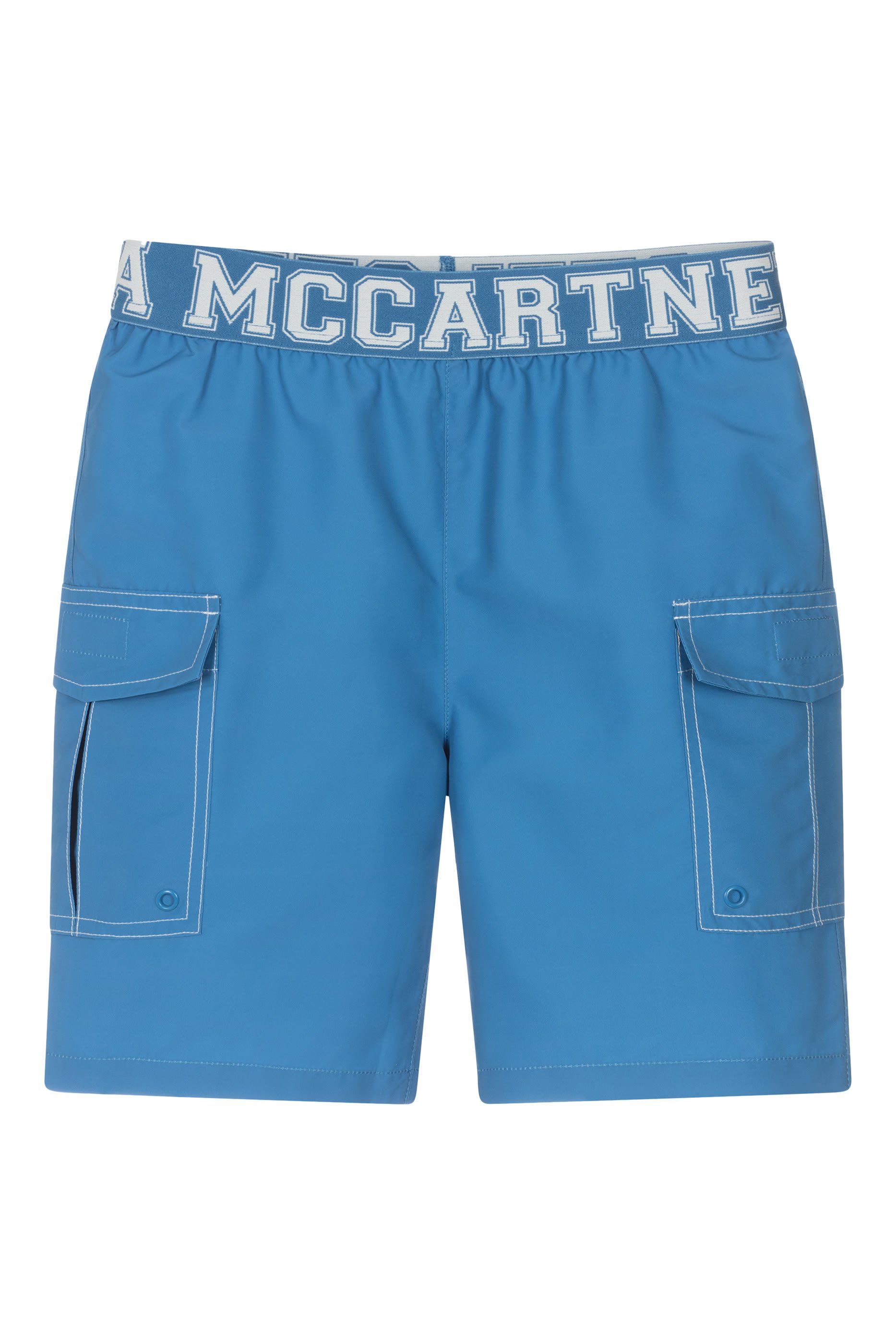 شورت سباحة مونيكر بحزام خصر مطاطي للأطفال