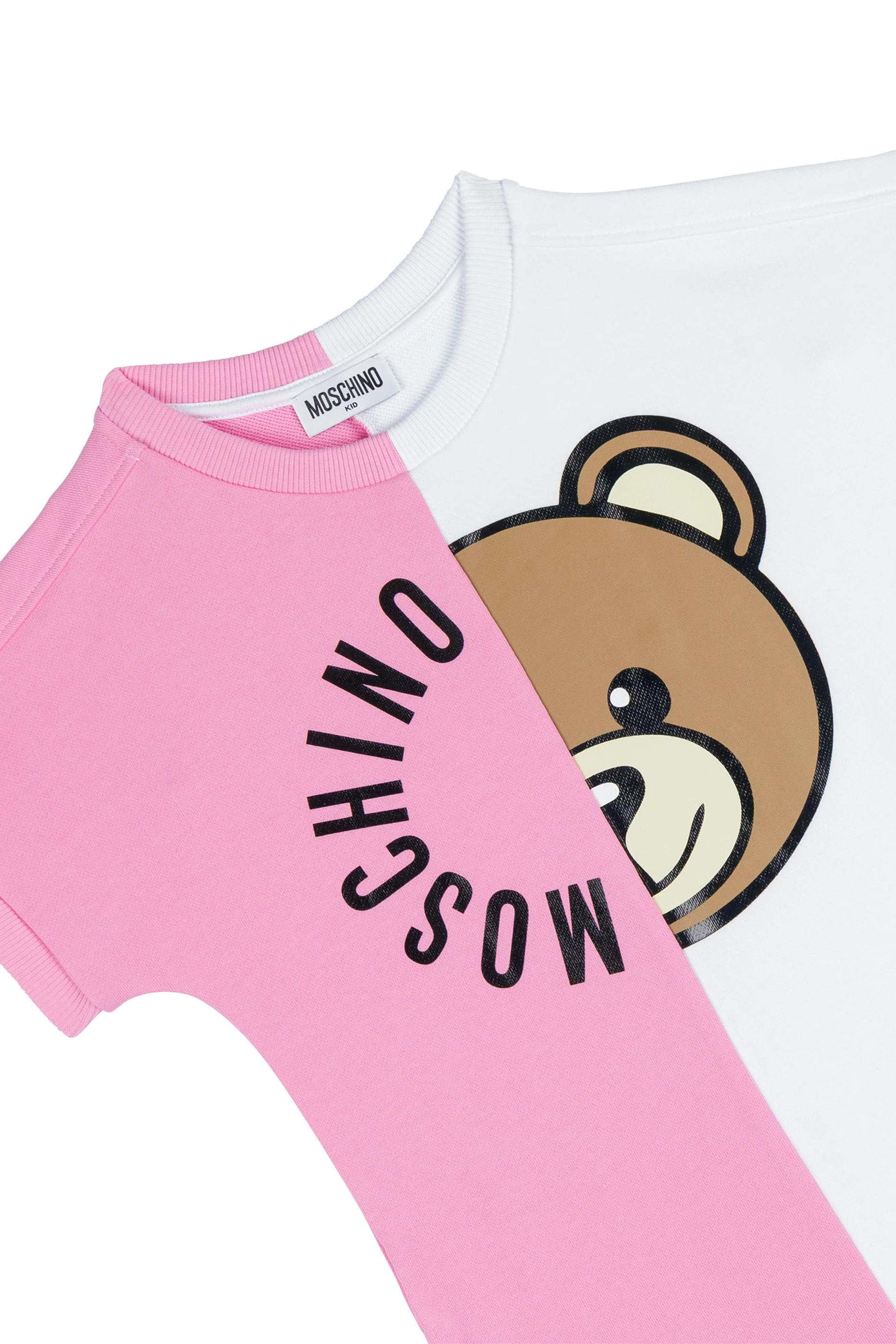 فستان بطبعة شعار الماركة للأطفال