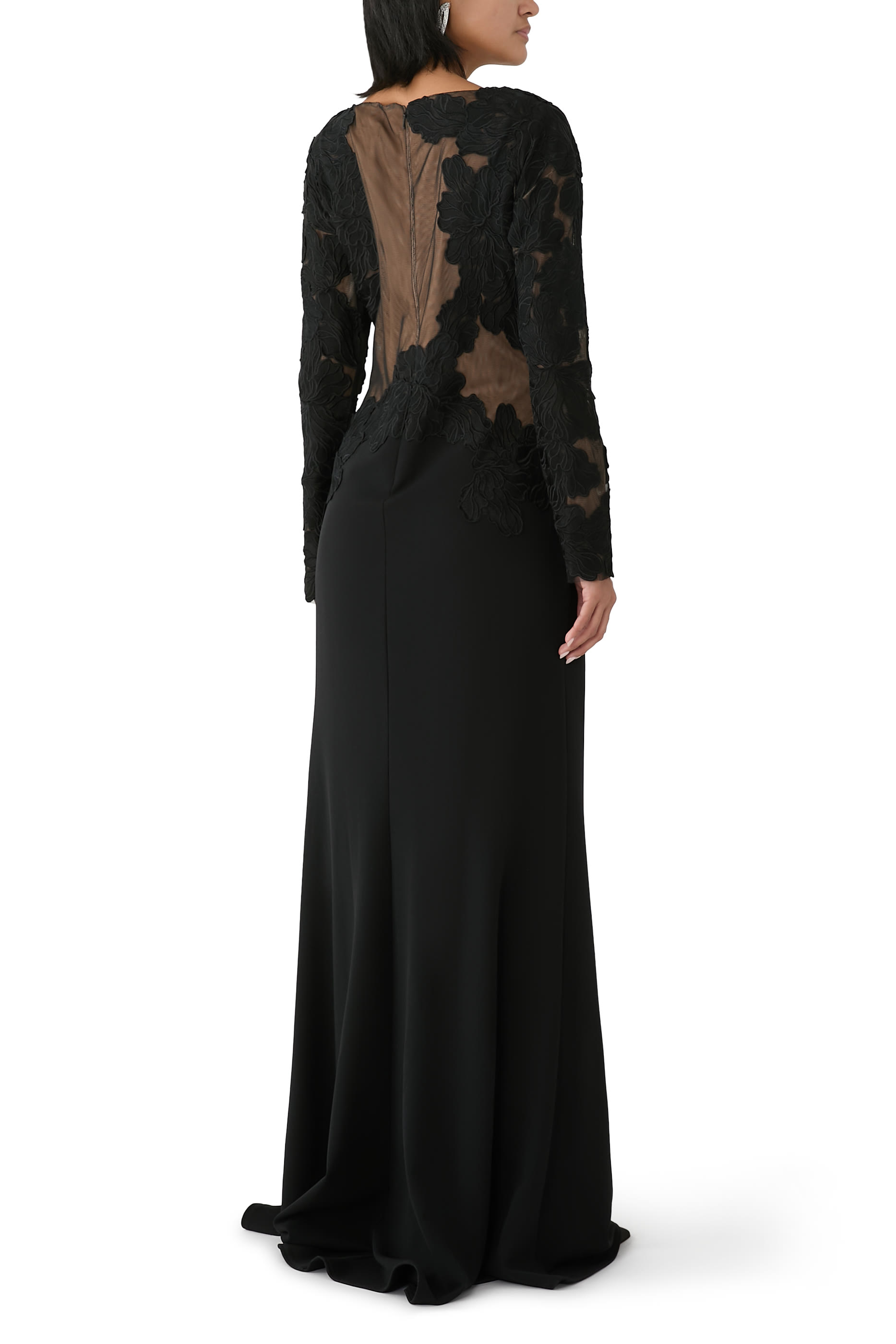 فستان كازيل بصدرية إيلوجن مطرزة