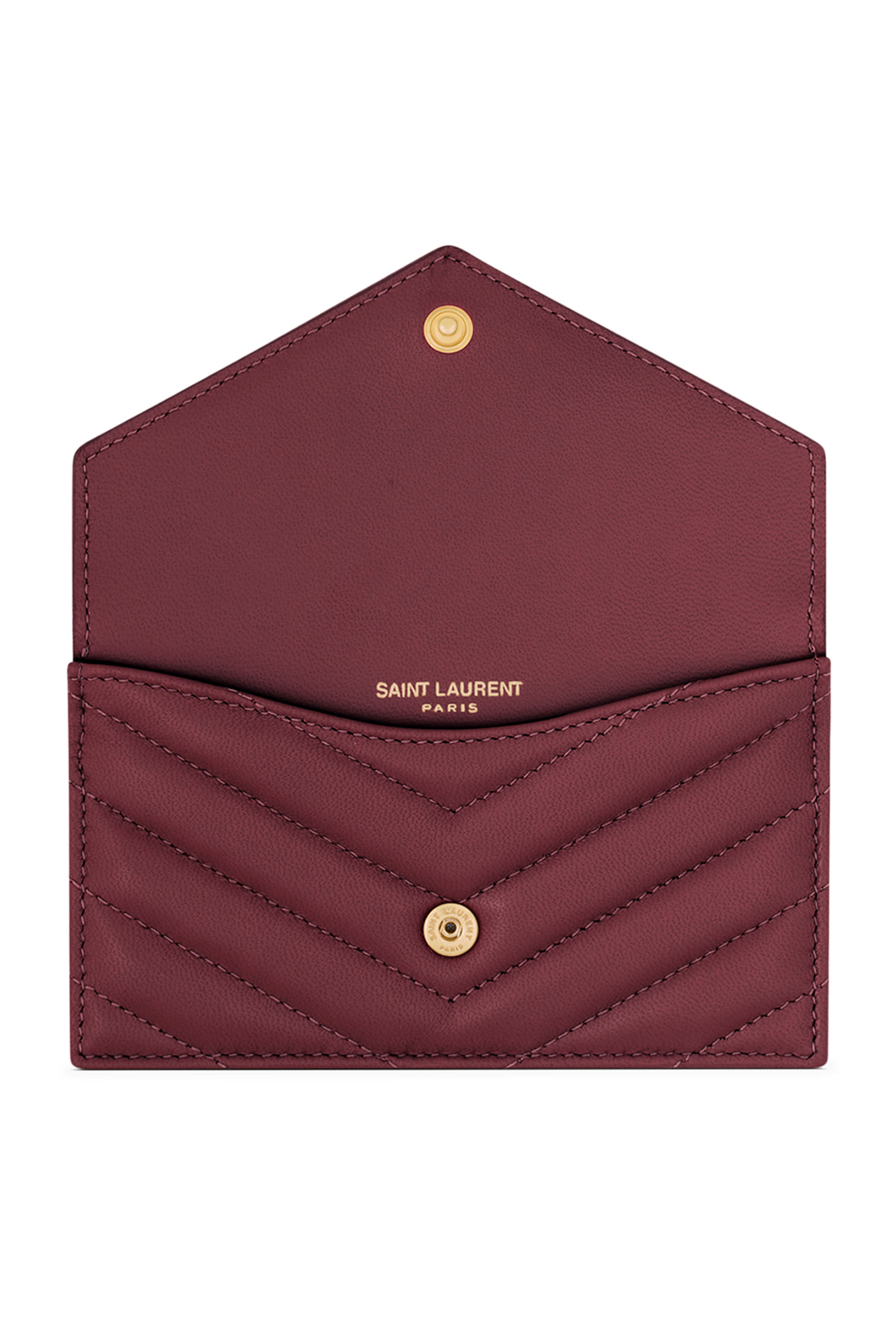 Cassandre Fragments Lambskin Flap Card Case