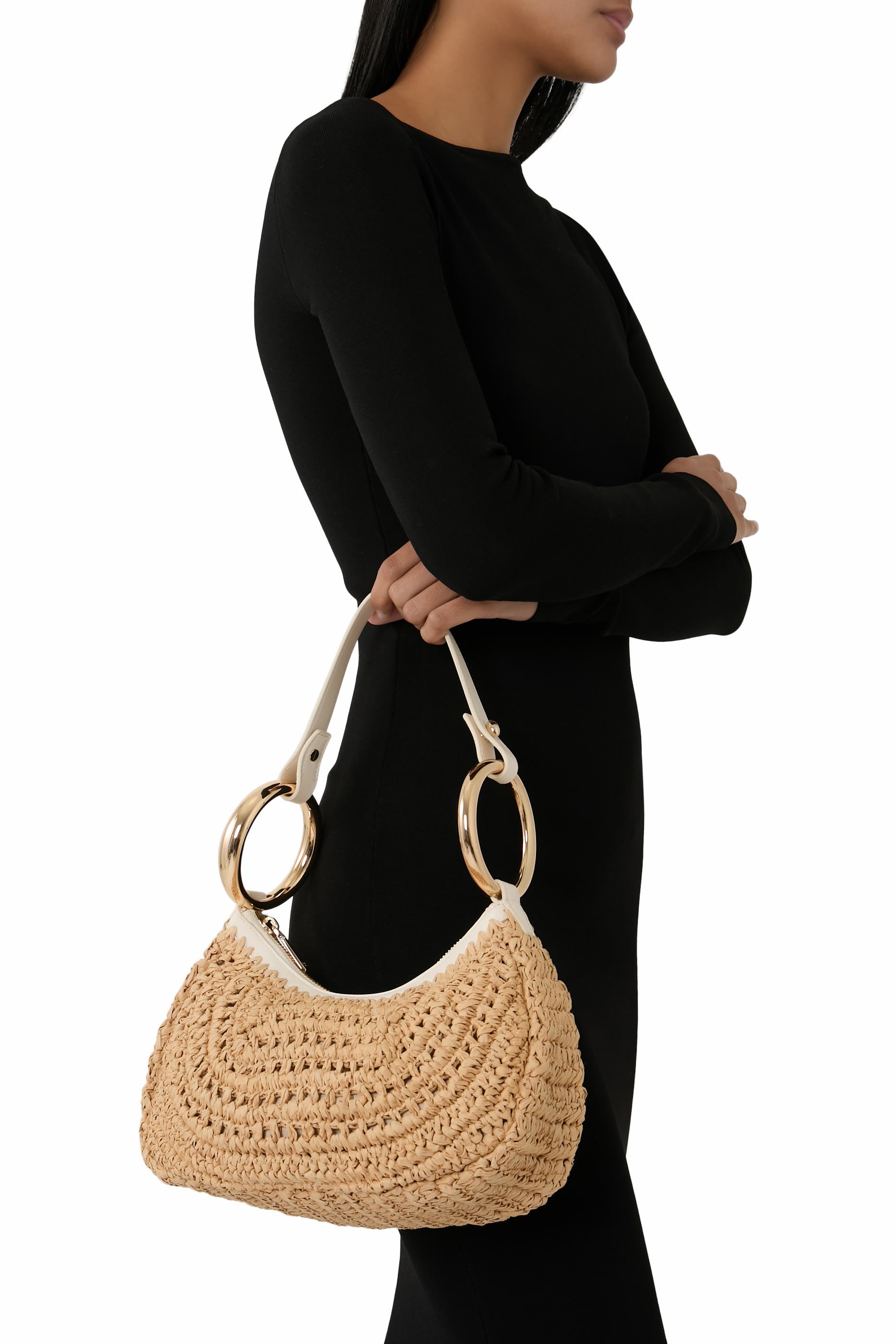 حقيبة كتف بانجل صغيرة 