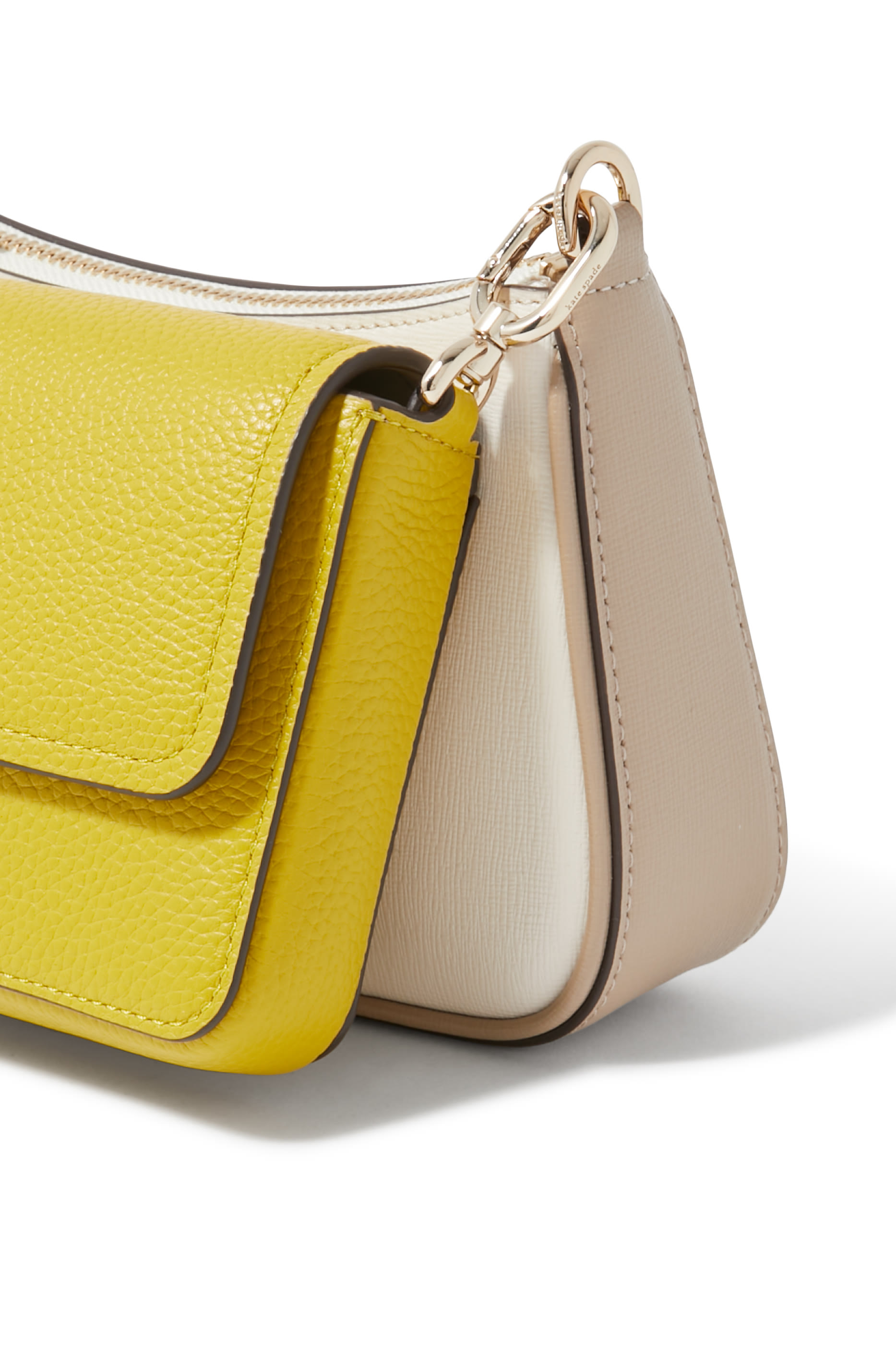 حقيبة كروس مزدوجة جلد