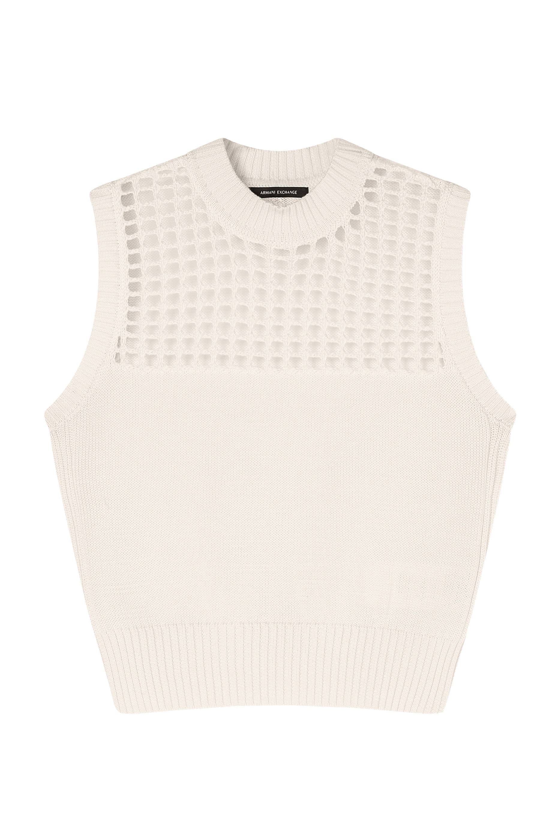 كنزة بألواح منسوحة مفتوحة