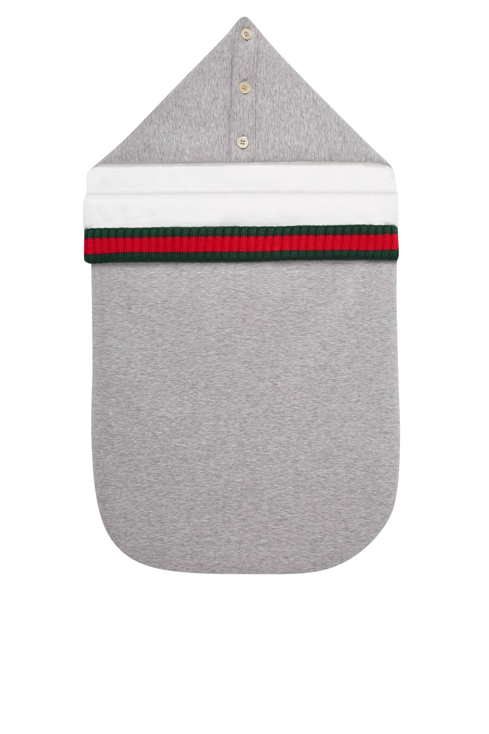 كيس نوم قطن مزين بشريط ويب مخطط