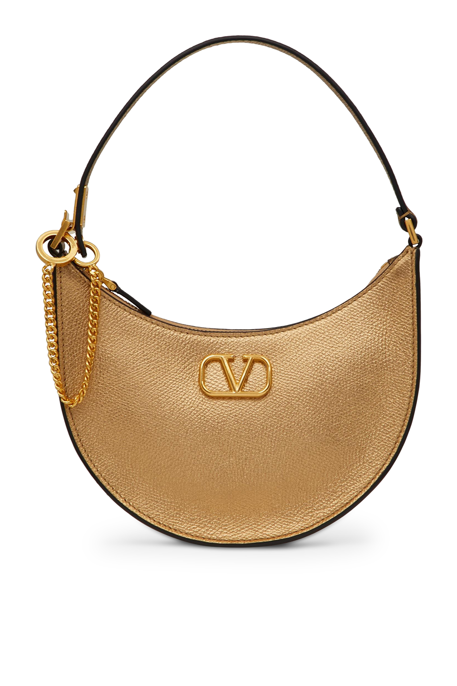  Mini VLogo Signature Hobo Bag