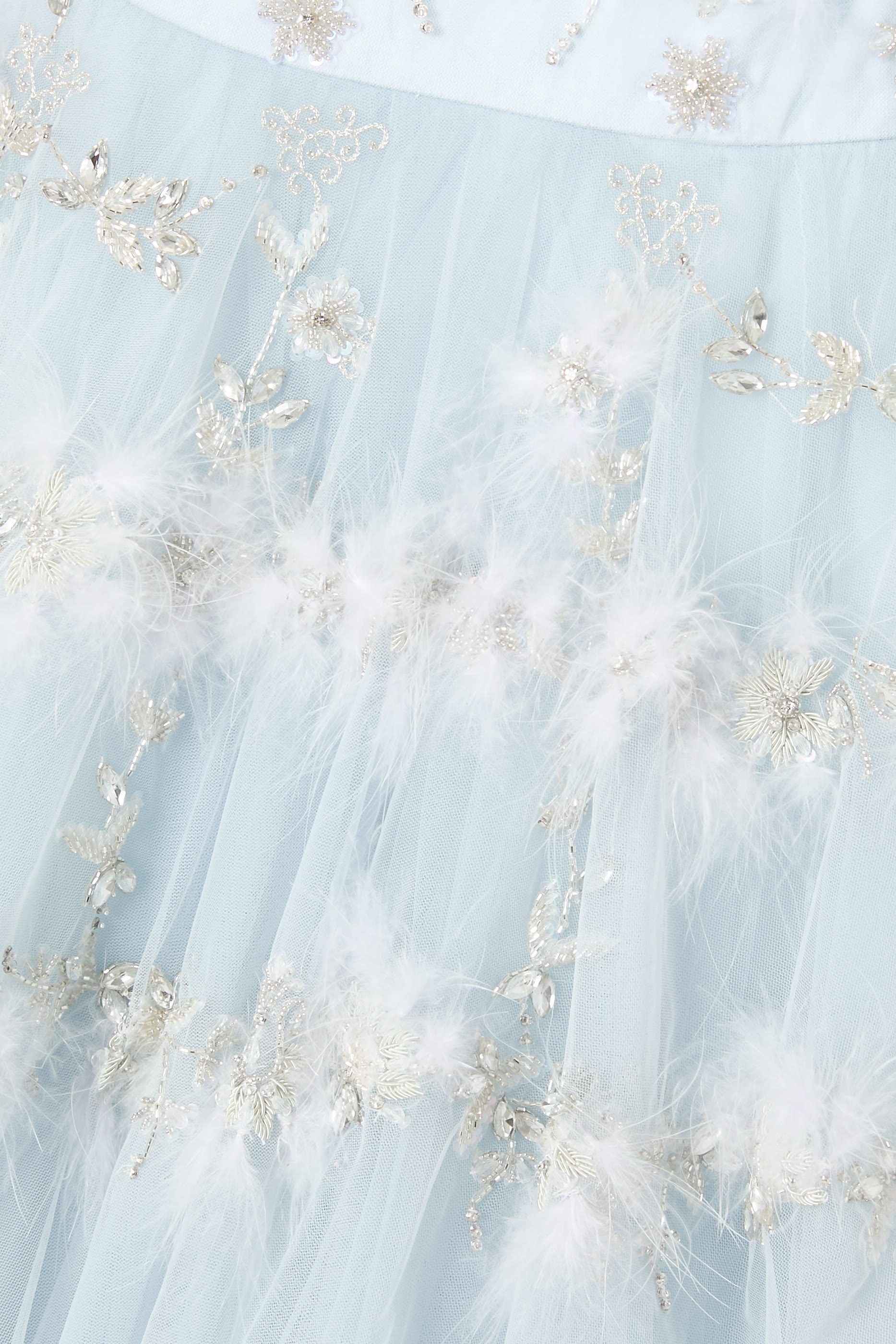 فستان سهرة تول للأطفال