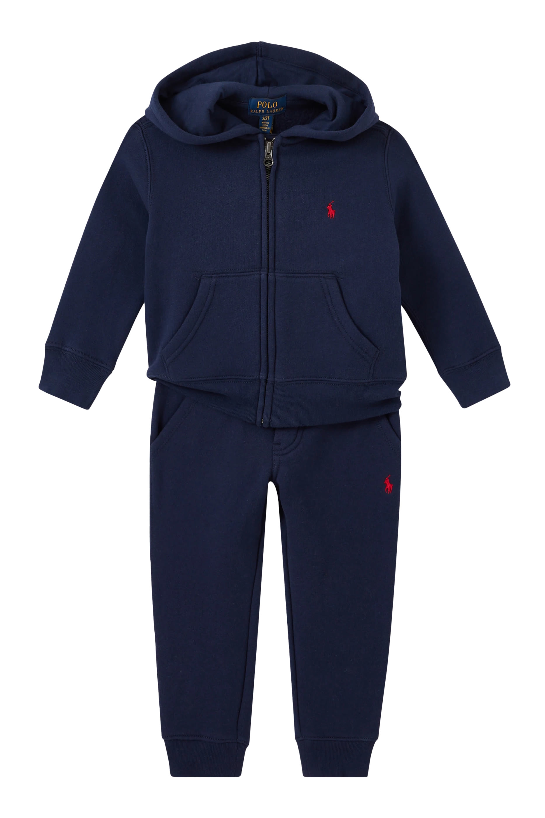 هودي بسحاب كامل للأطفال