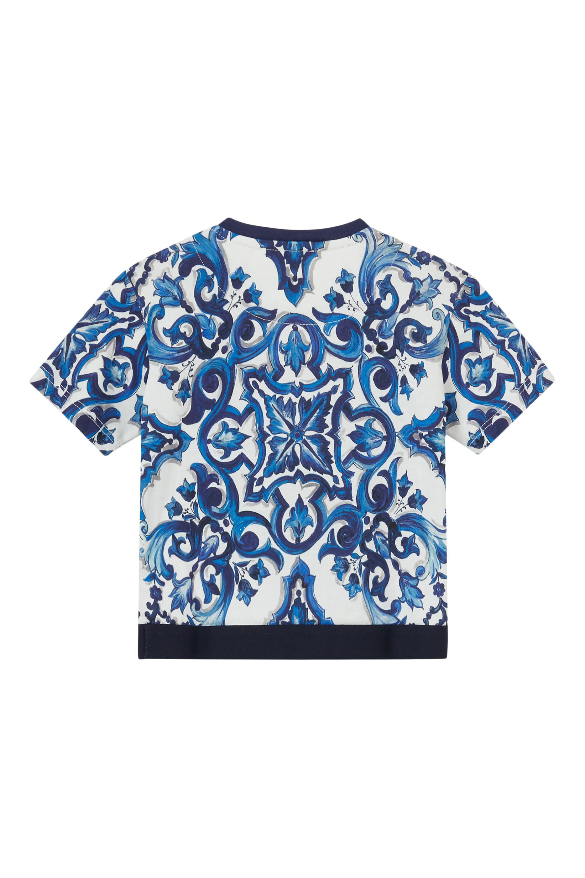 تيشيرت قطن للأطفال بطبعات مايولكا