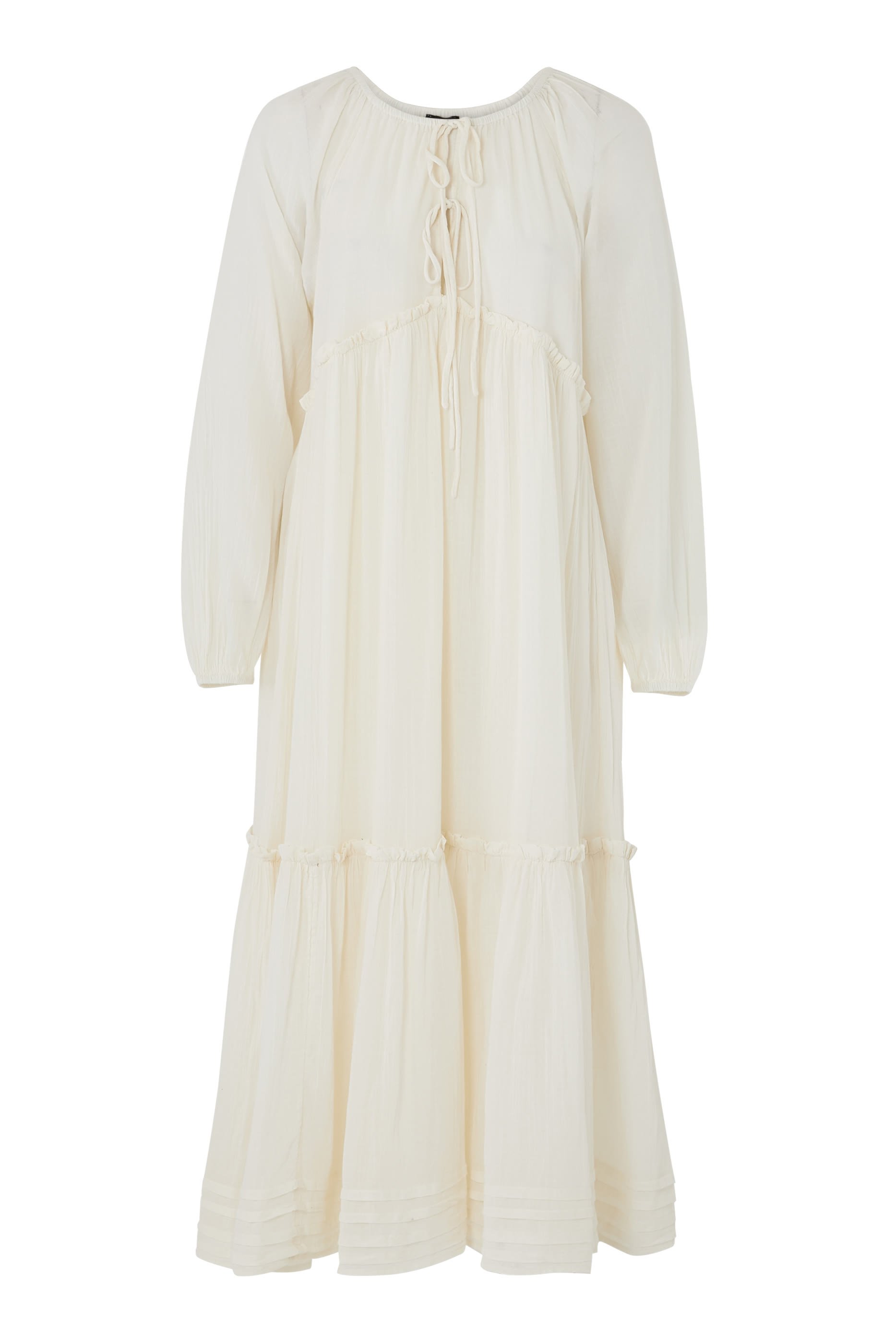 فستان أدلي متوسط الطول