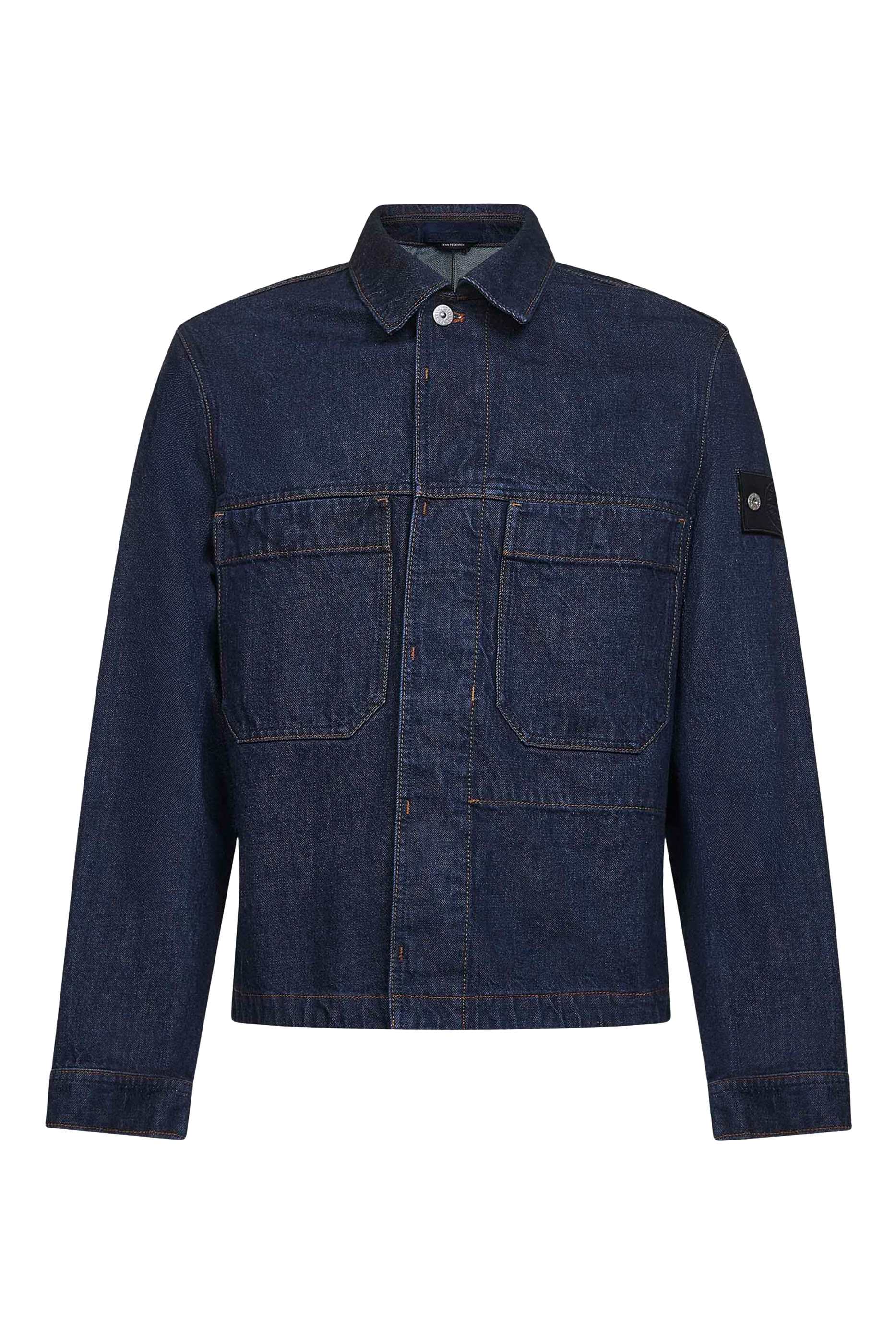 جاكيت بصف أزرار بتصميم مبطن