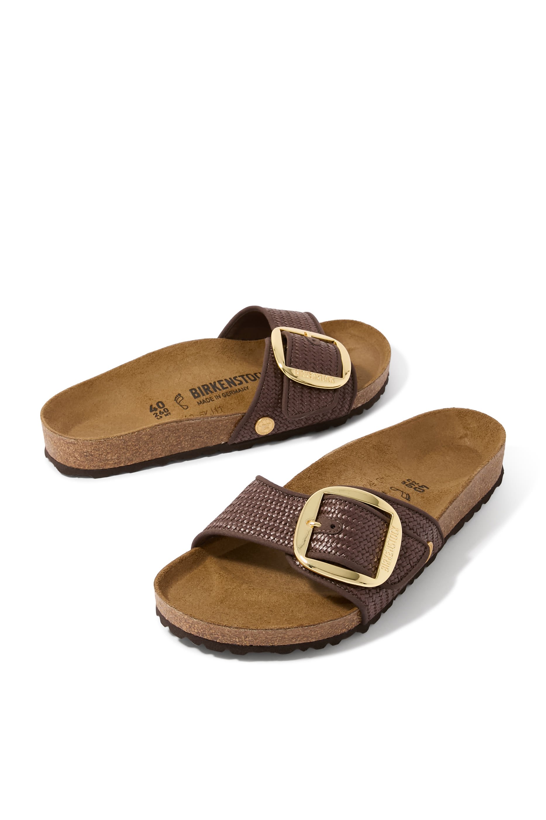 صندل مدريد بمشبك كبير خوص