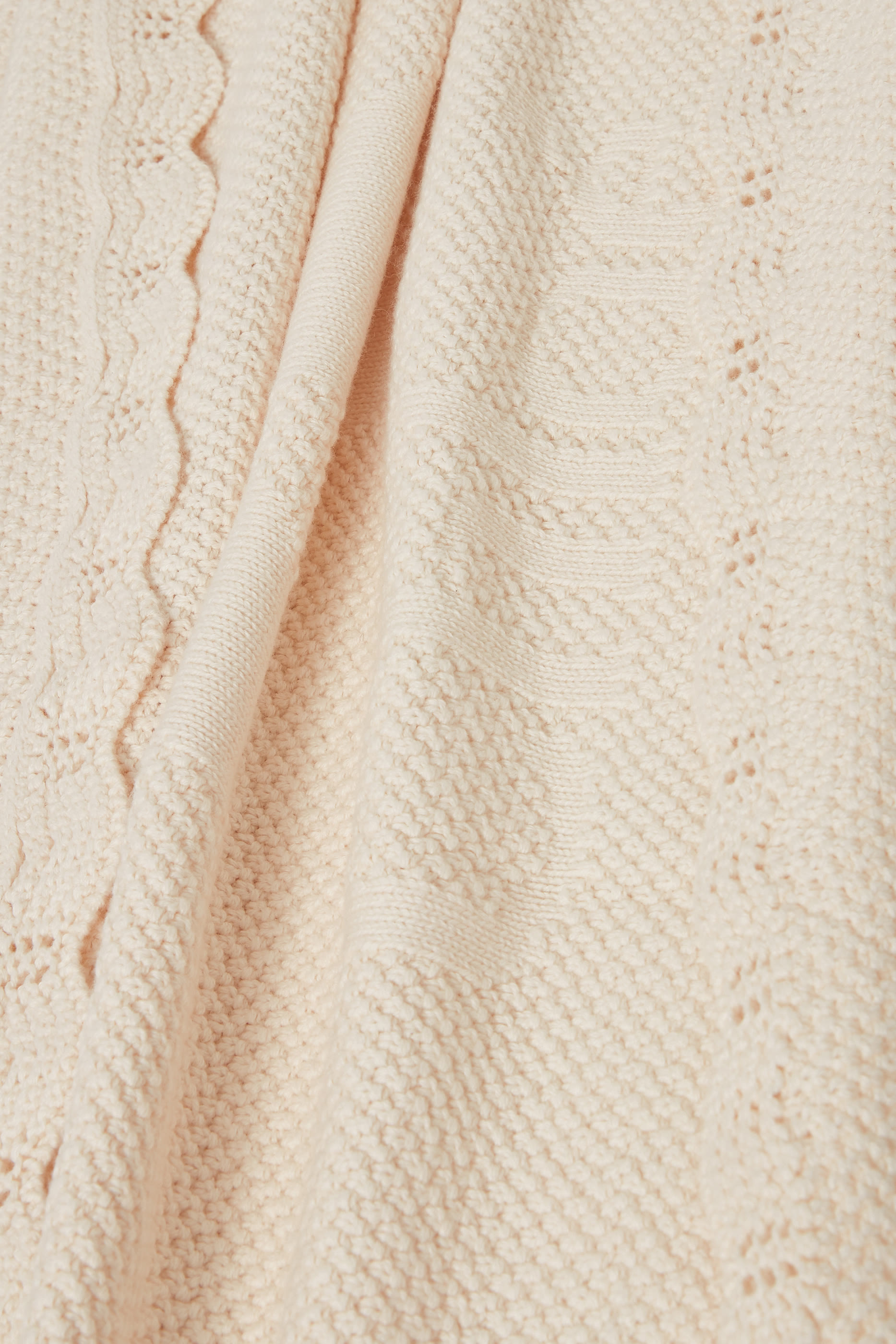 بطانية للأطفال بحافة صدفية