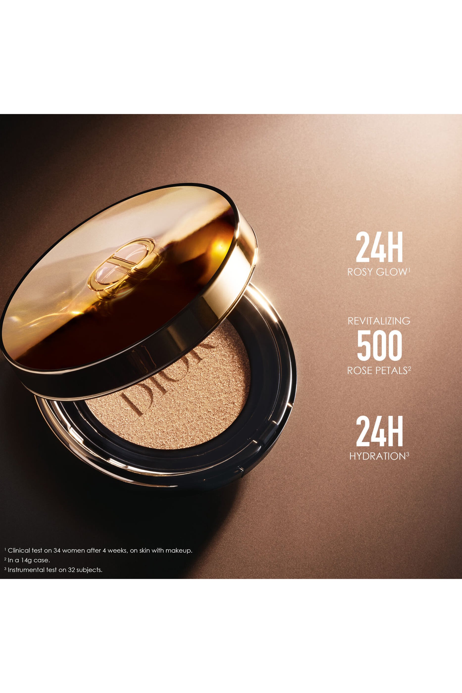 كريم أساس ديور بريستيج لو كوشن تينت دي روز