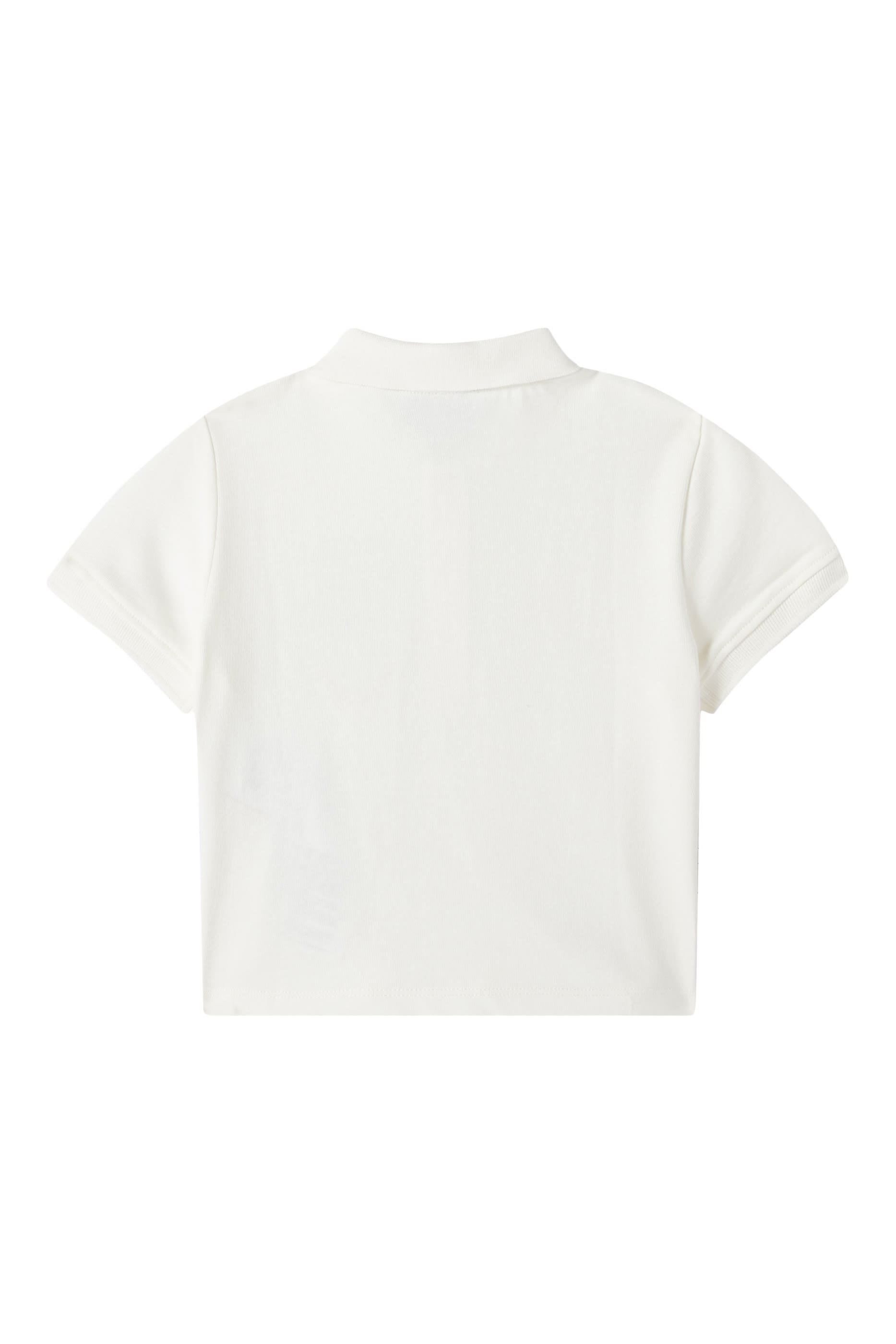 قميص بولو بشعار الماركة ورقعة العلم جيرسيه للأطفال