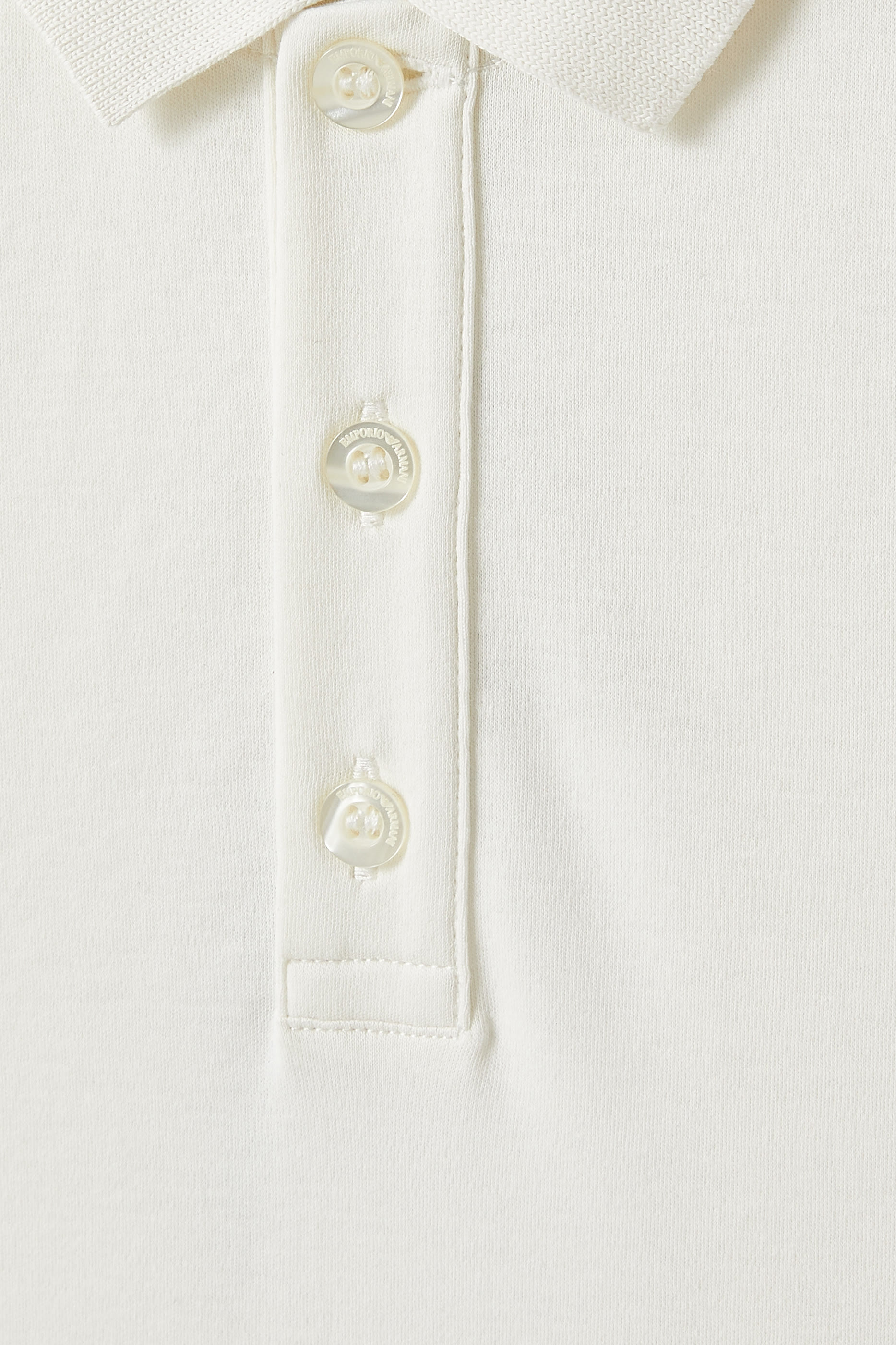 قميص بولو بشعار الماركة قطن جيرسيه للأطفال