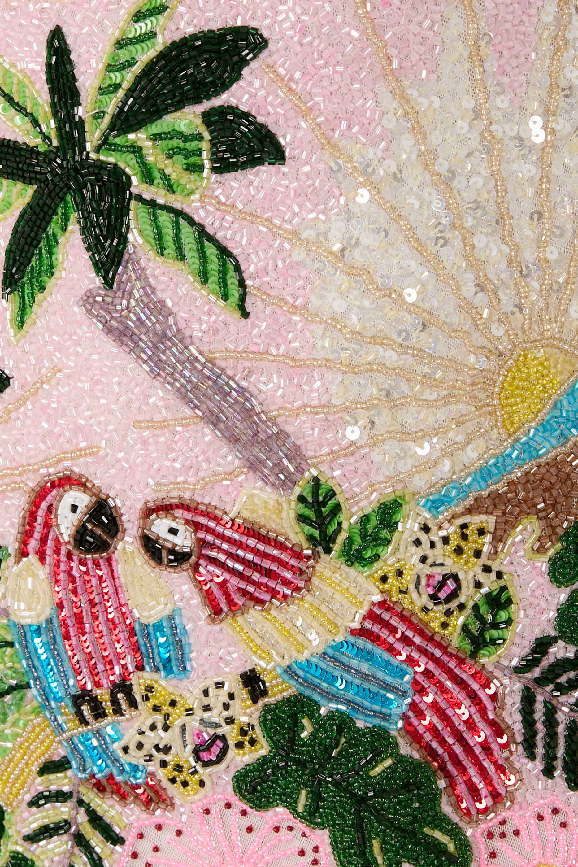 فستان باندورا لوكس مطرز بخرز باليد