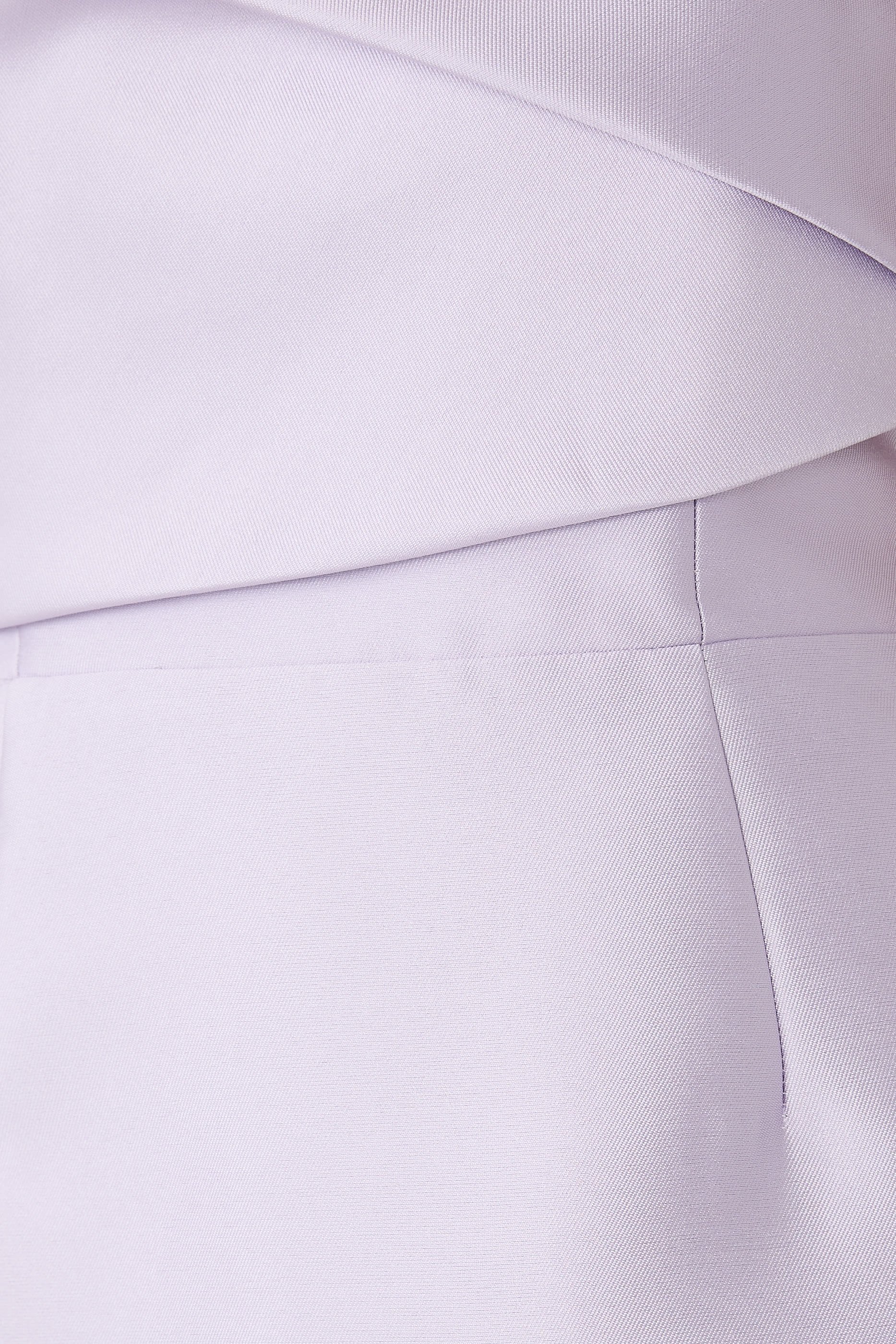 فستان كيكي بطول فوق الكاحل