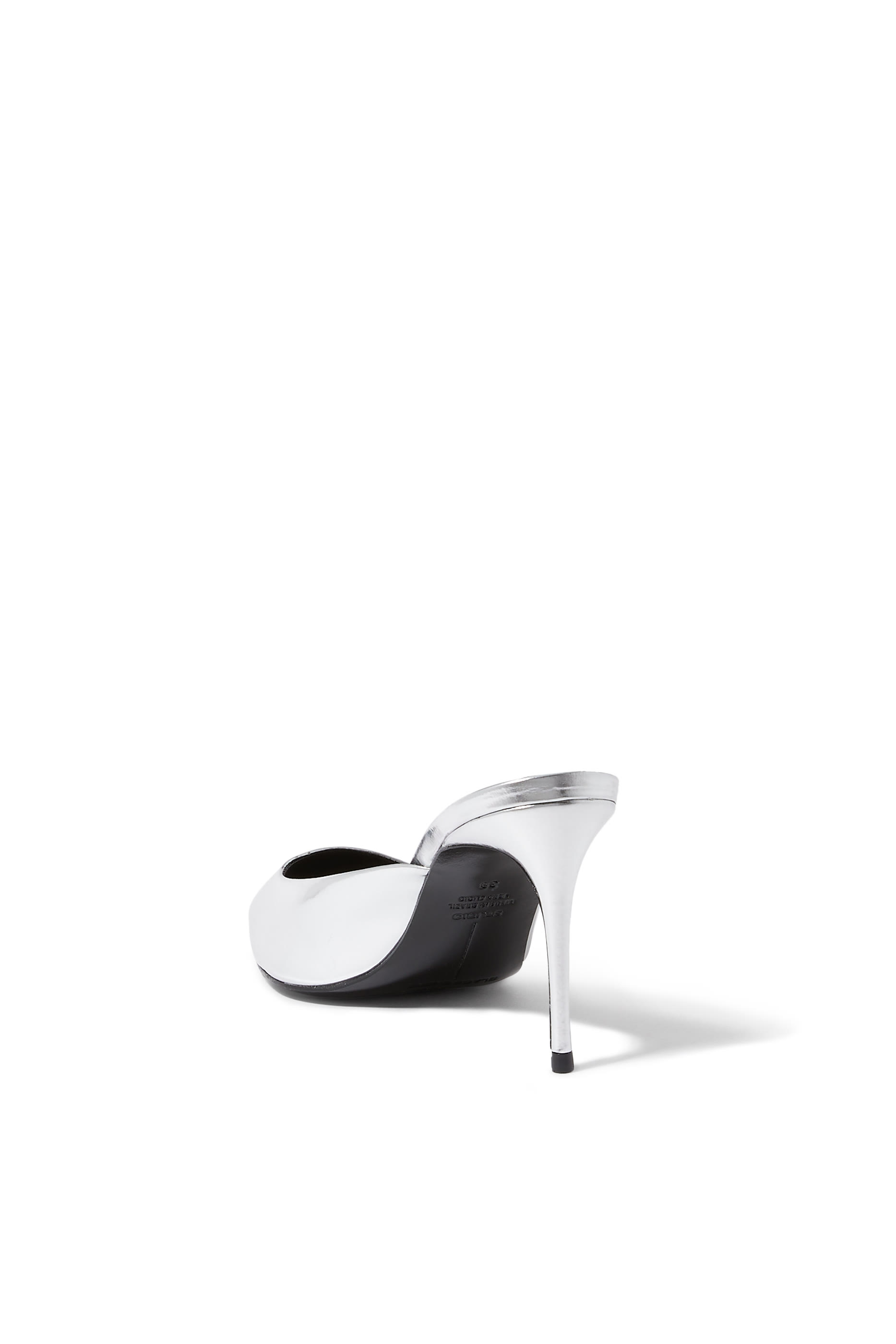 حذاء أيكون مفتوح من الخلف 80 جلد لامع