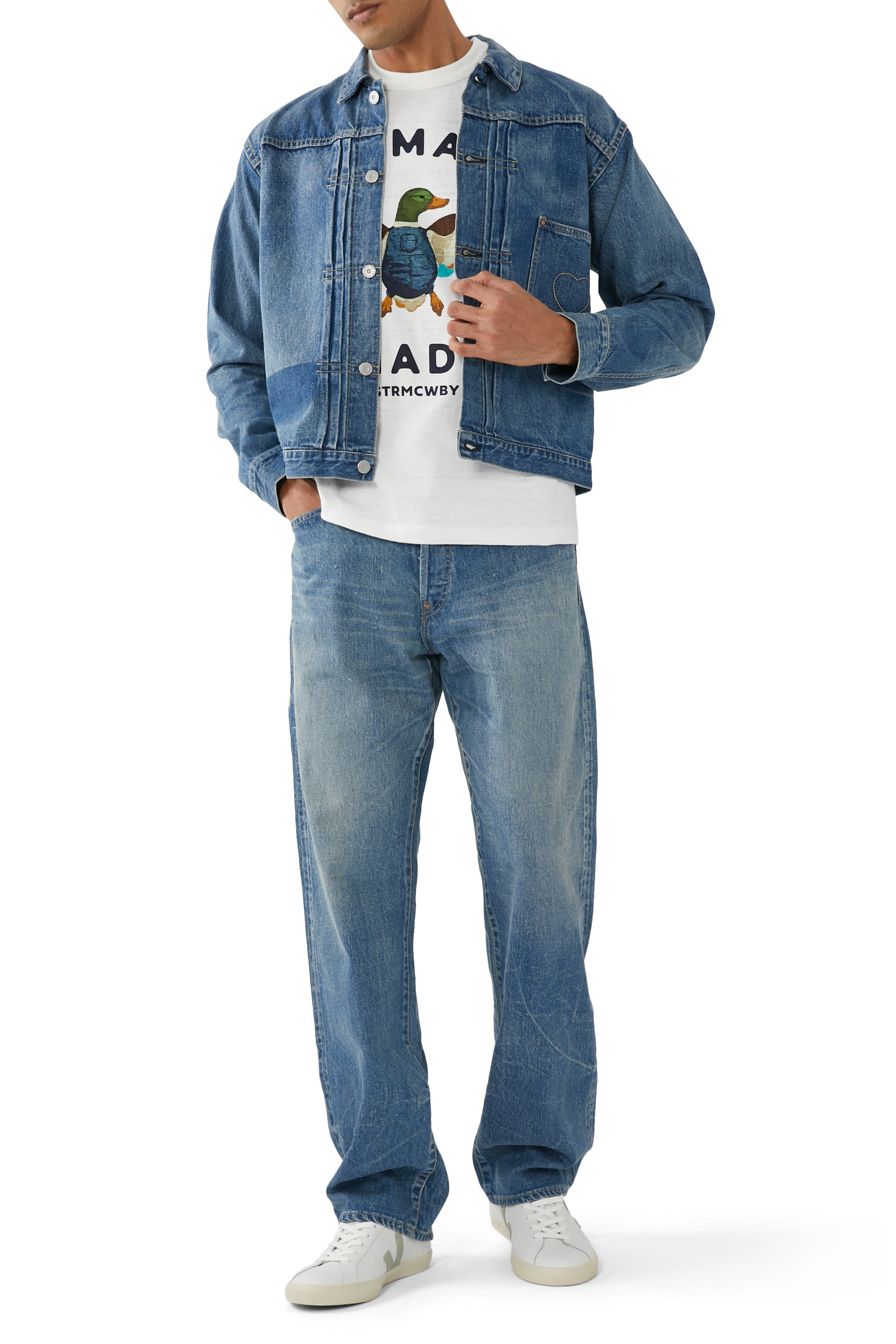 بنطال دنيم فيوتشر بقصة مستقيمة