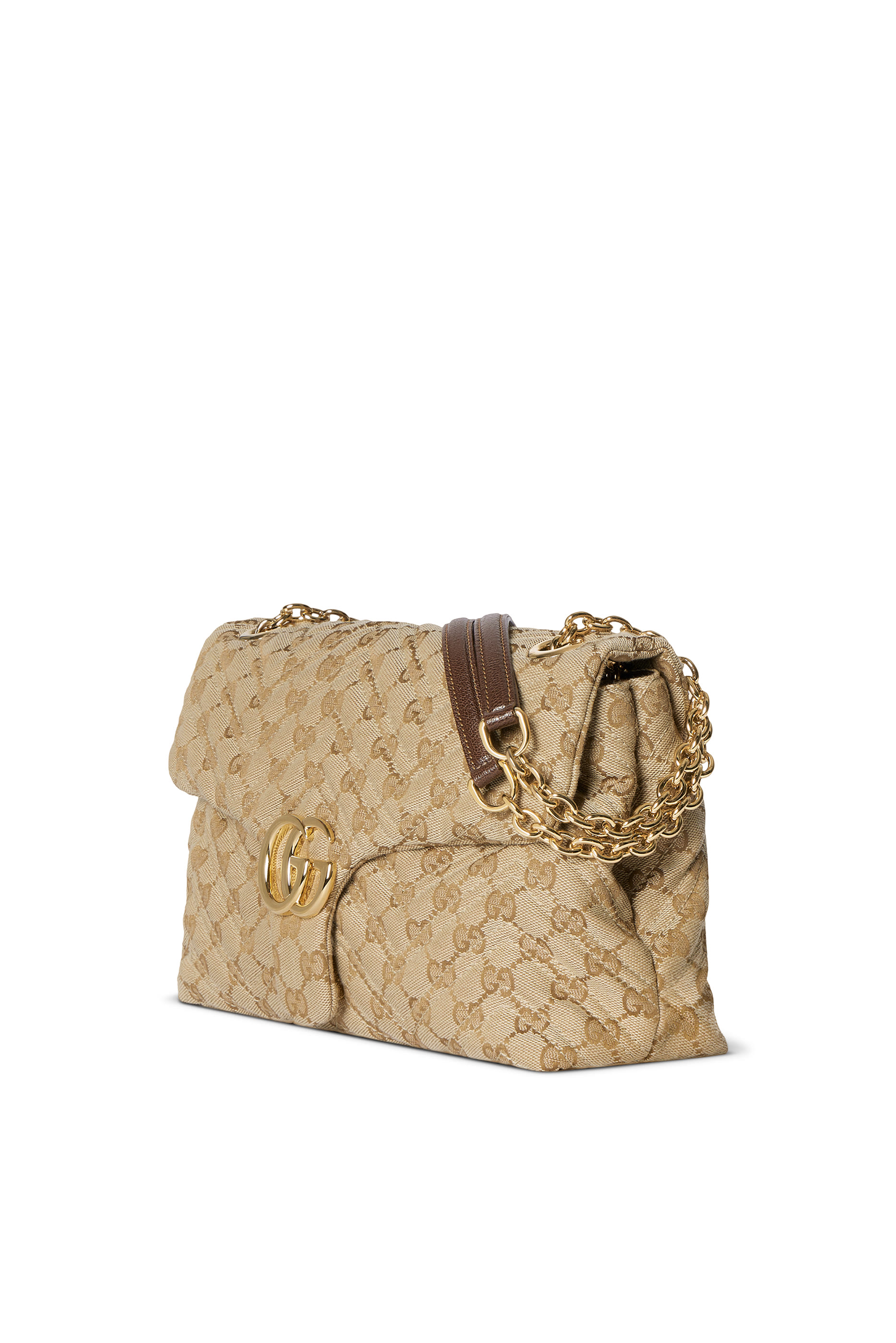 حقيبة كتف مارمونت متوسطة بشعار حرفي الماركة