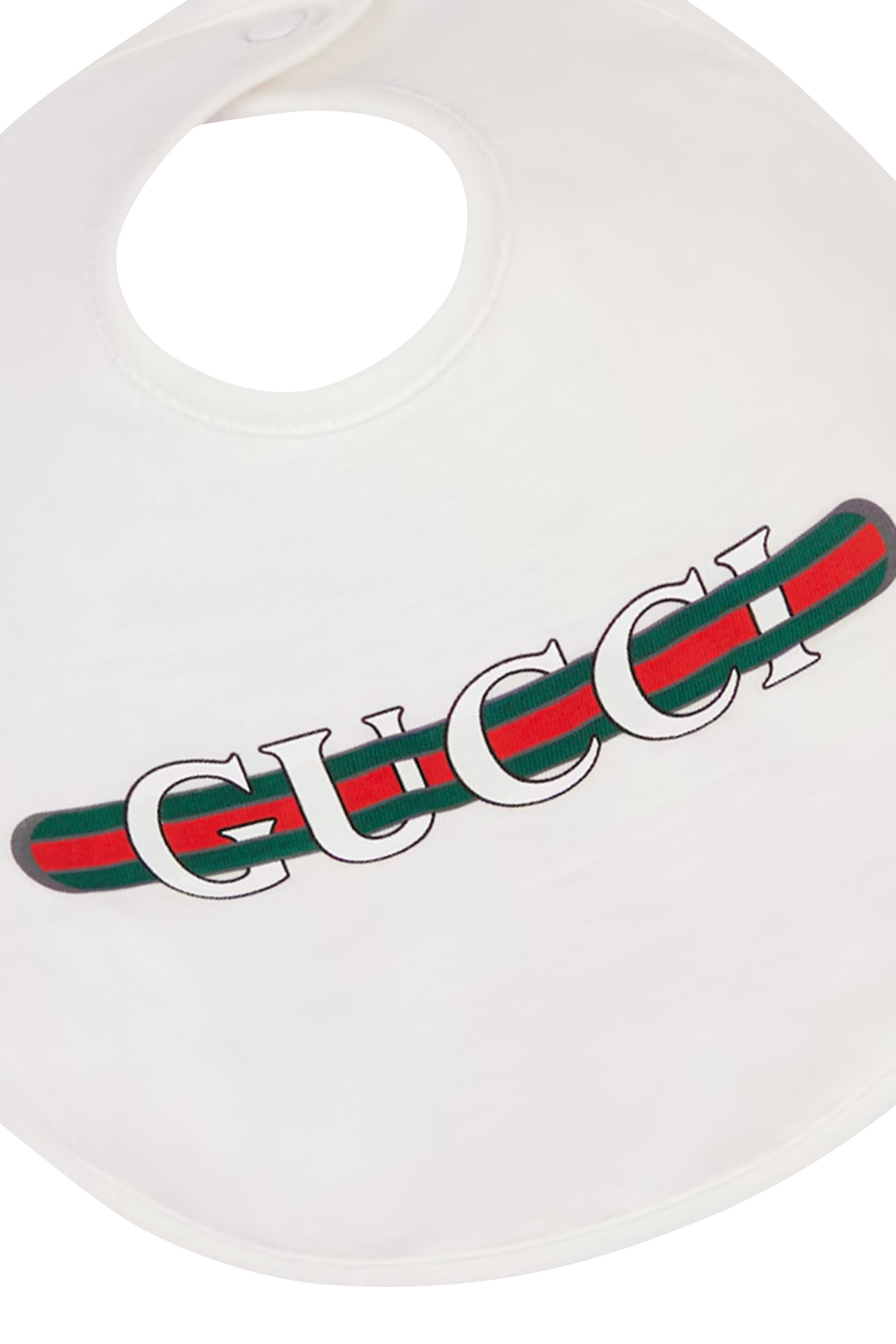 مريلة بطبعات قطن للرضع