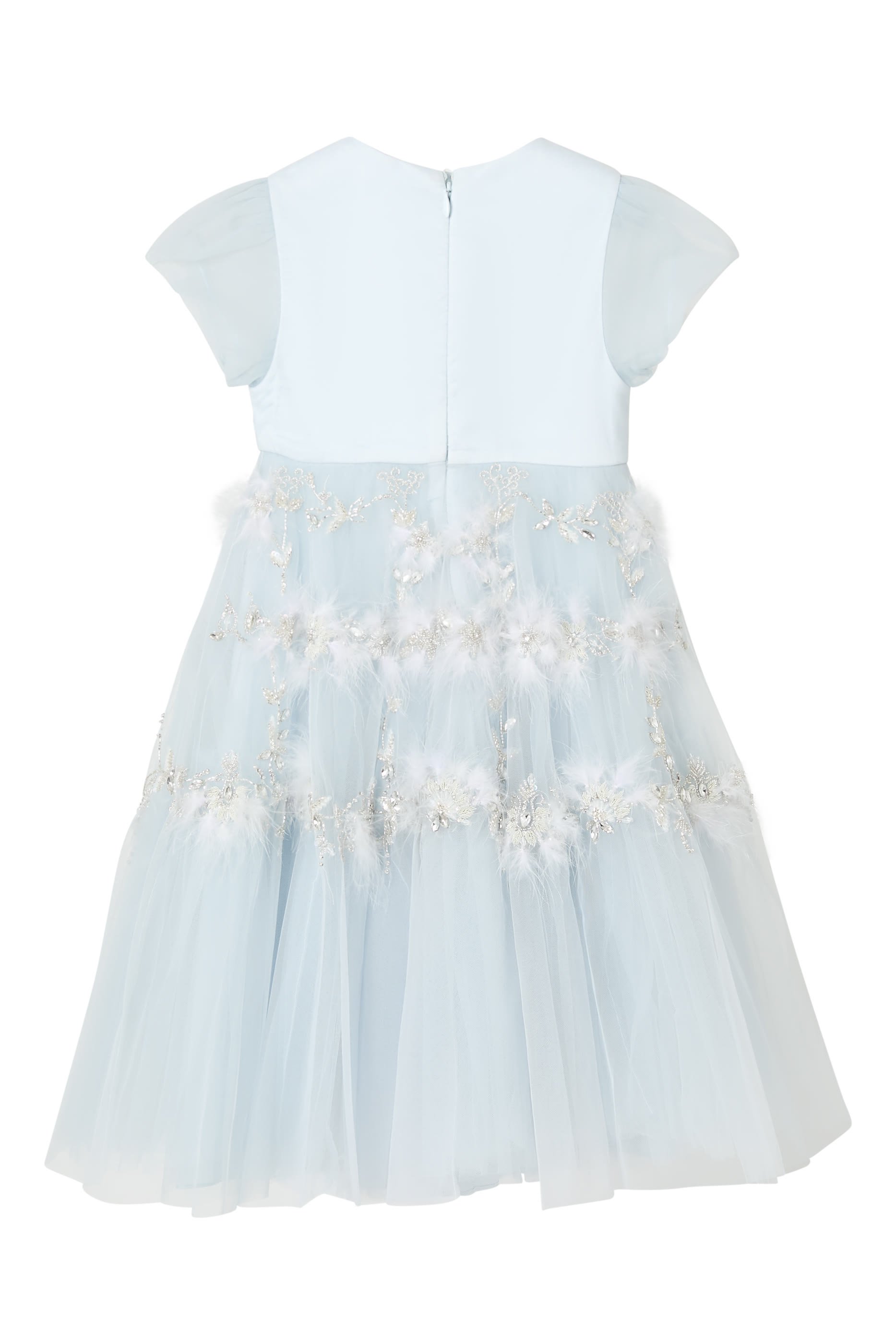 فستان سهرة تول للأطفال