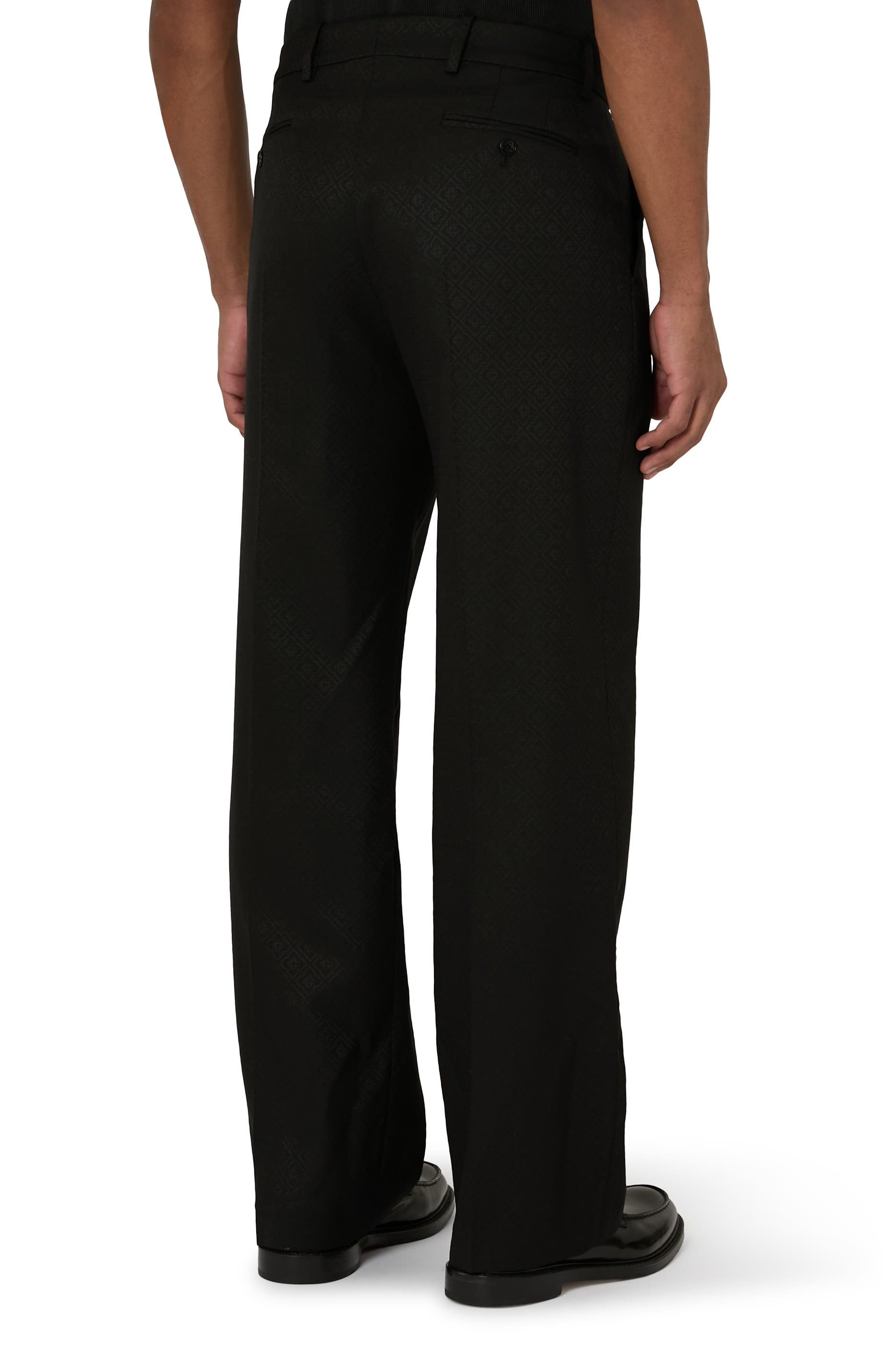 Wool Tux Trousers
