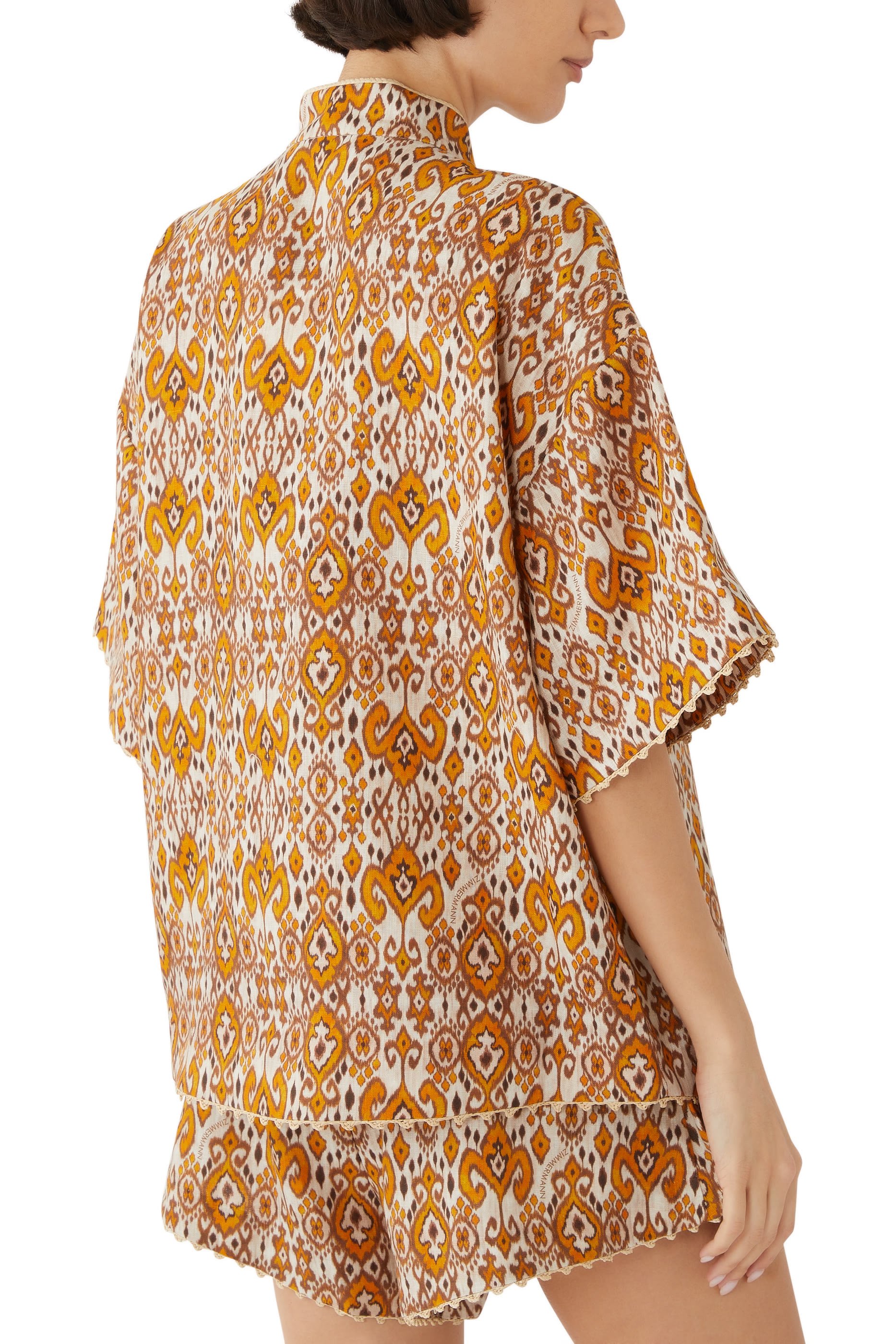 قميص وايلي بقصة مريحة